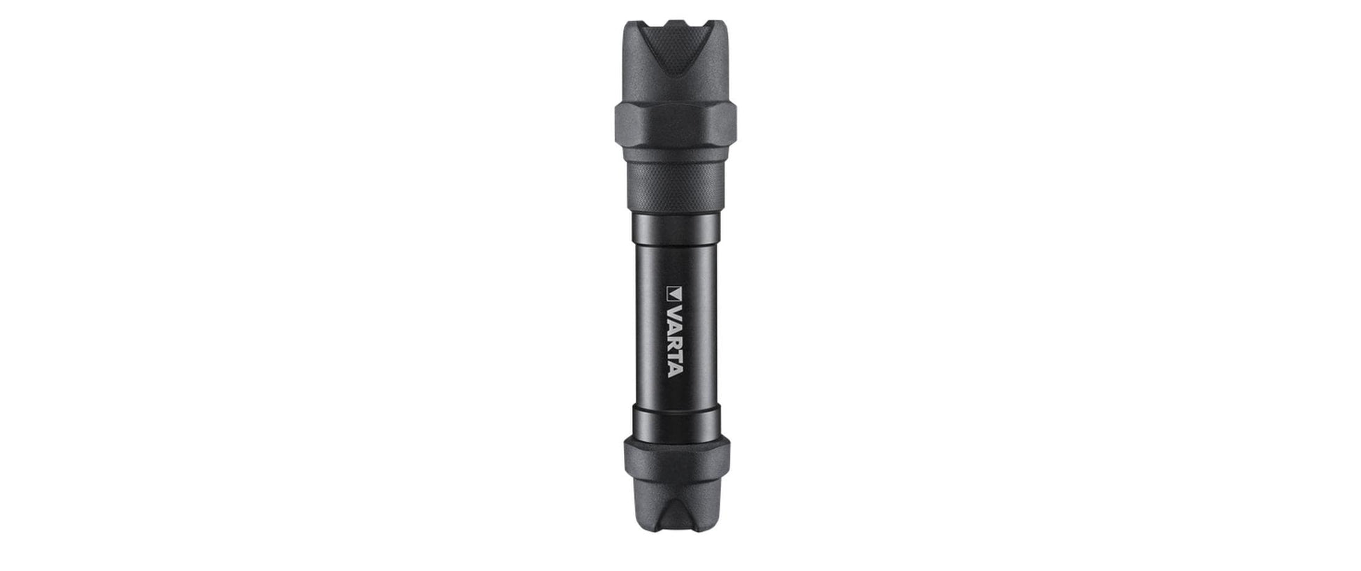 Varta Taschenlampe Indestructible F30 Pro – 650 lm, 279 m, IP67, 6× AA, 2 Stufen – Schwarz