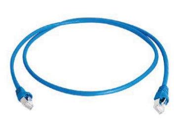 Telegärtner Patchkabel – Cat6a S/FTP, 20 m, Blau, LSZH, RJ-45