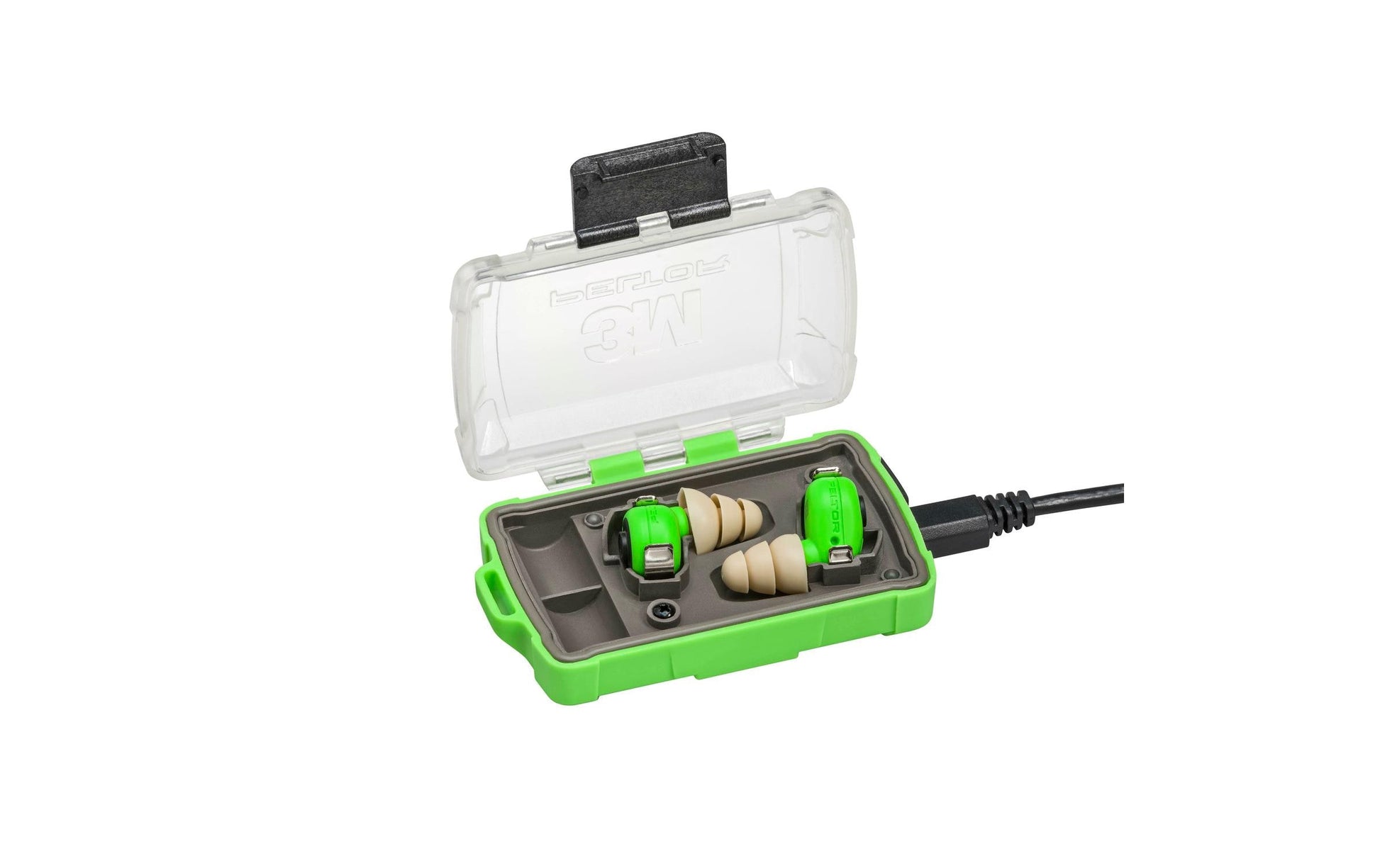 3M Peltor In-Ear-Gehörschutz EEP-100 – SNR 38 dB, Akku 16 h, Grün