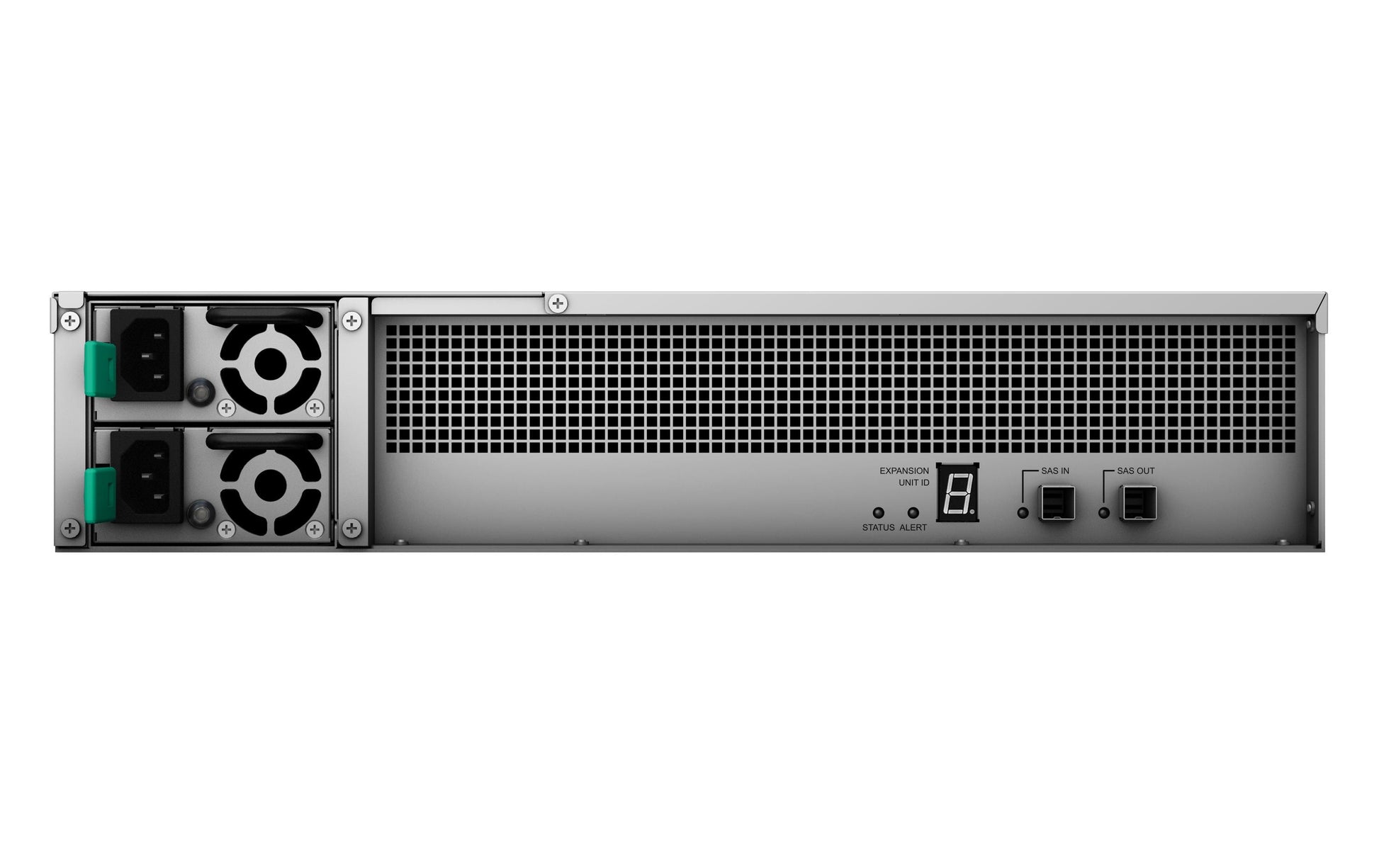 Synology FX2421 Erweiterungseinheit – 24 Einschübe Rack 2U NAS – für 2,5" HDD/SSD, SAS