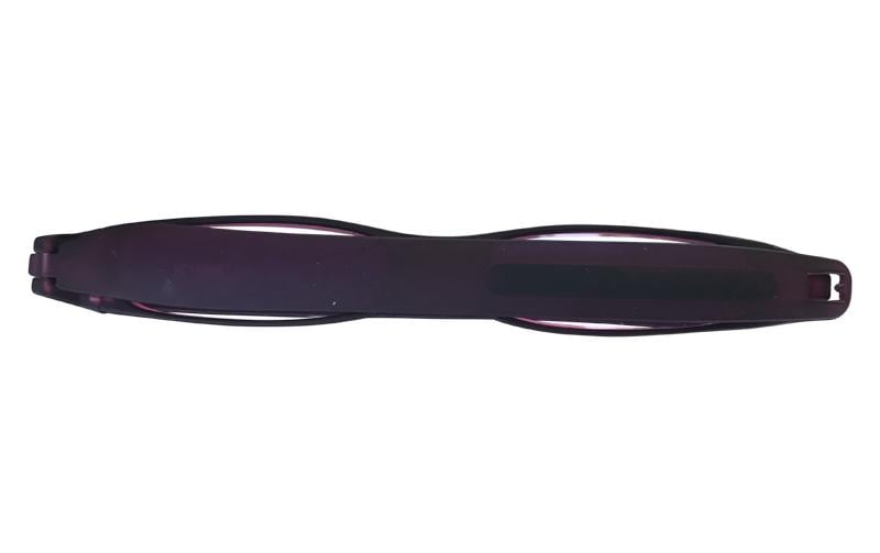 Figoline Lesebrille Purby +2,5 dpt – Gläser transparent, Rahmen bordeaux