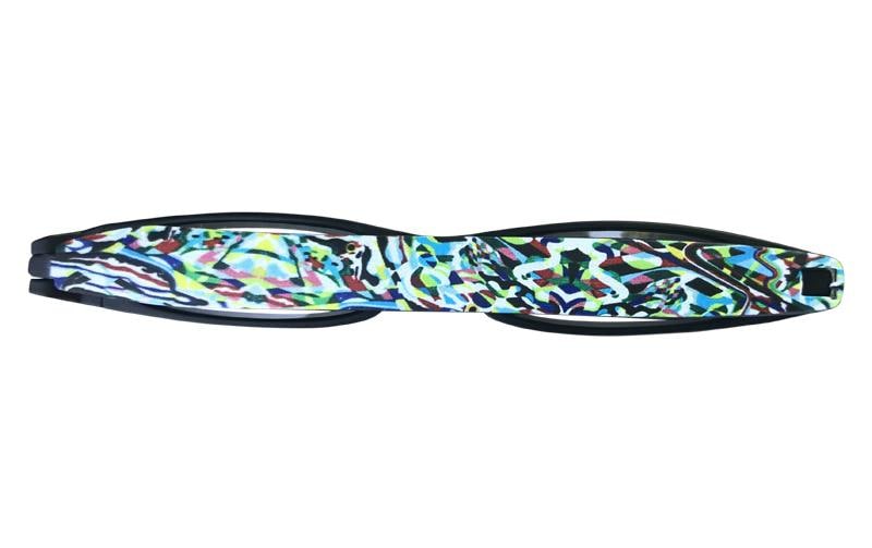 Figoline Lesebrille Hundertwasser +3,0 dpt – Gläser transparent, Rahmen schwarz