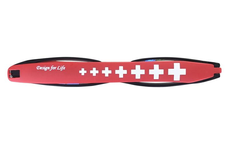 Figoline Lesebrille Swiss Edition +2,0 dpt – Gläser transparent, Kunststoff, weiss
