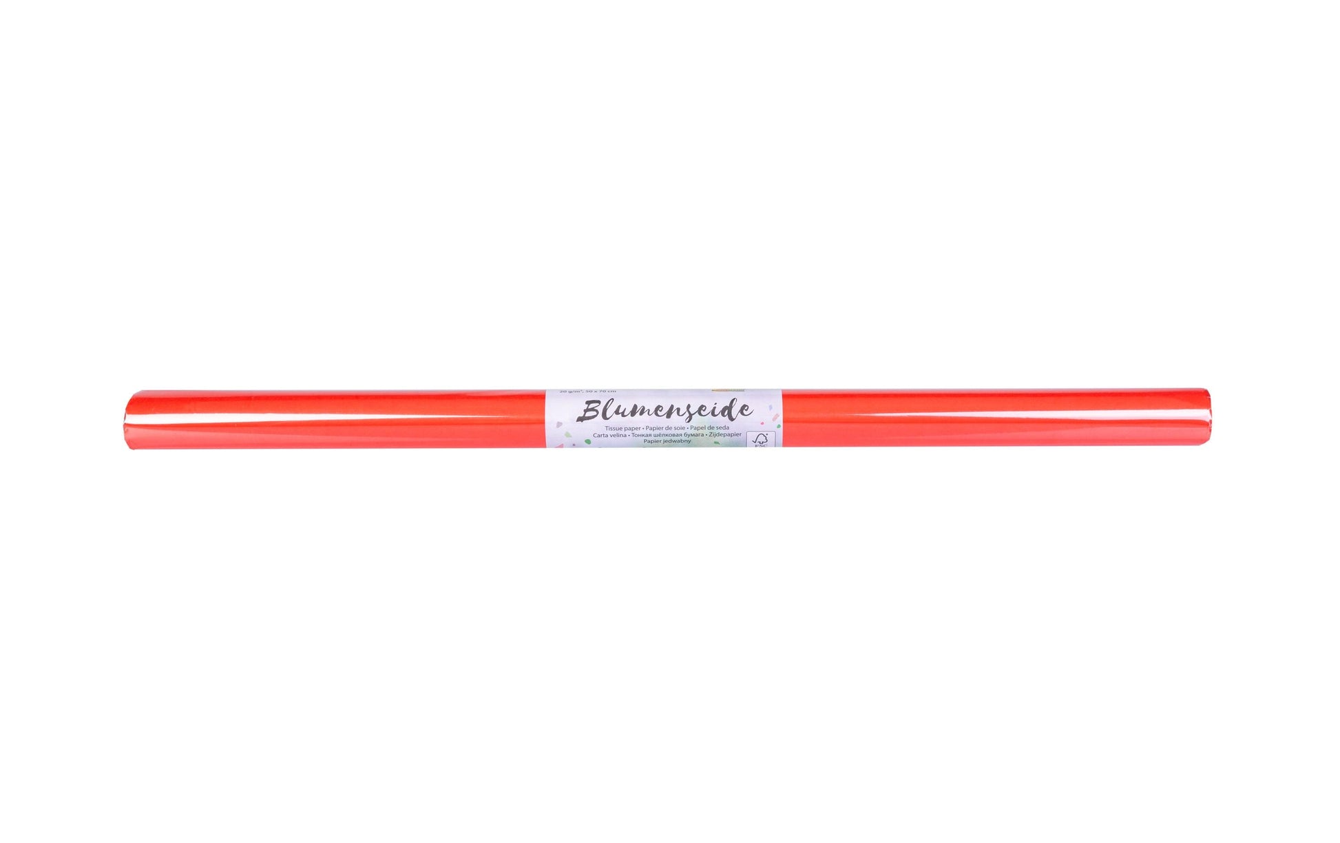 Folia Seidenpapier – 500 × 700 mm – 20 g/m² – rot – 6 Blatt