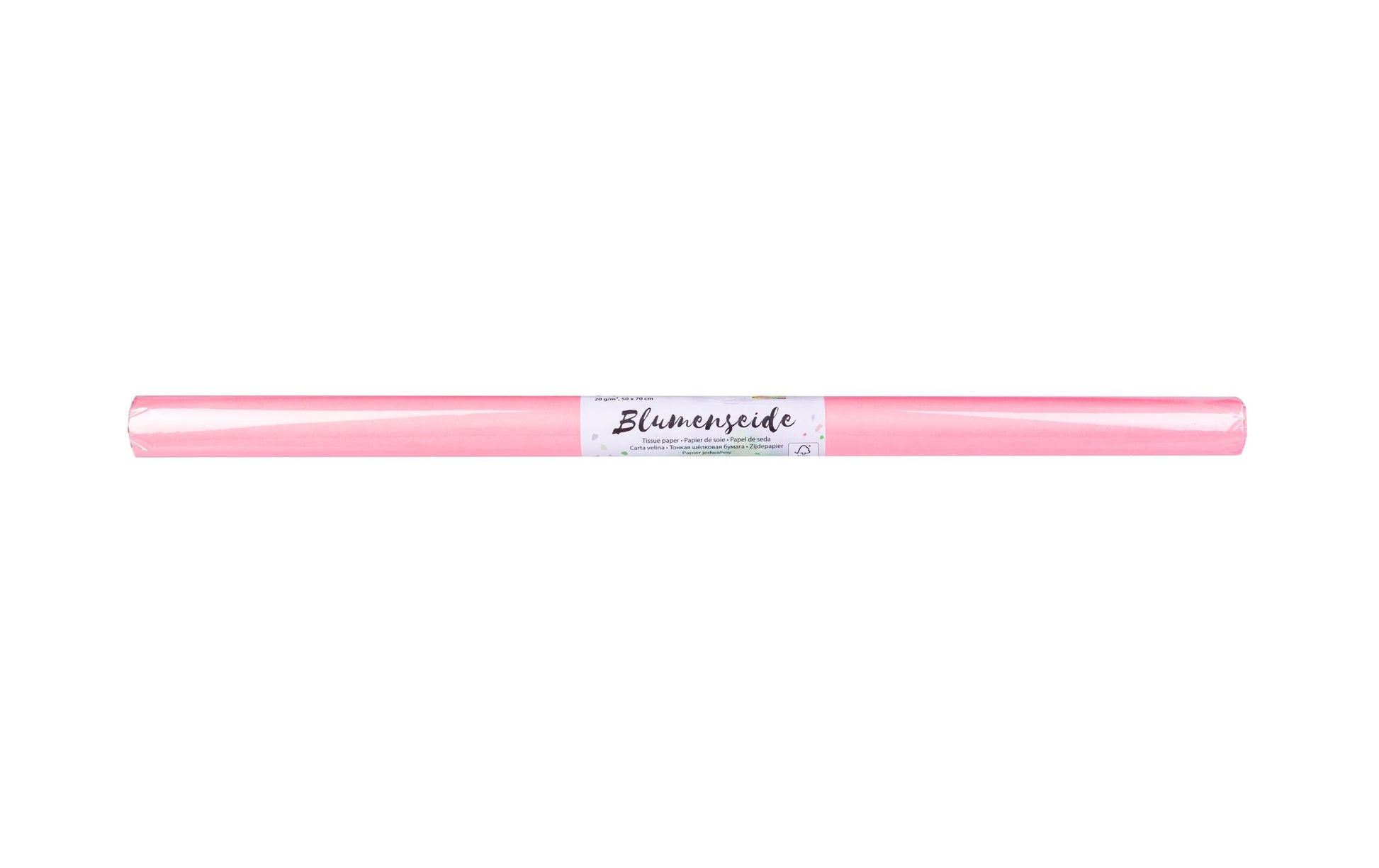 Folia Seidenpapier – 500 × 700 mm – 20 g/m² – rosa – 6 Blatt