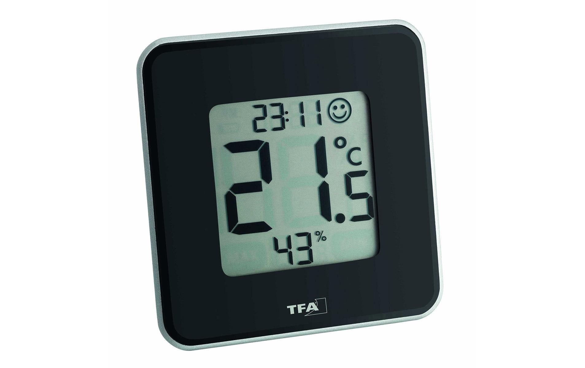 TFA-Dostmann STYLE Temperatur-/Feuchtesensor – −20–50 °C, 20–99 %, Innen