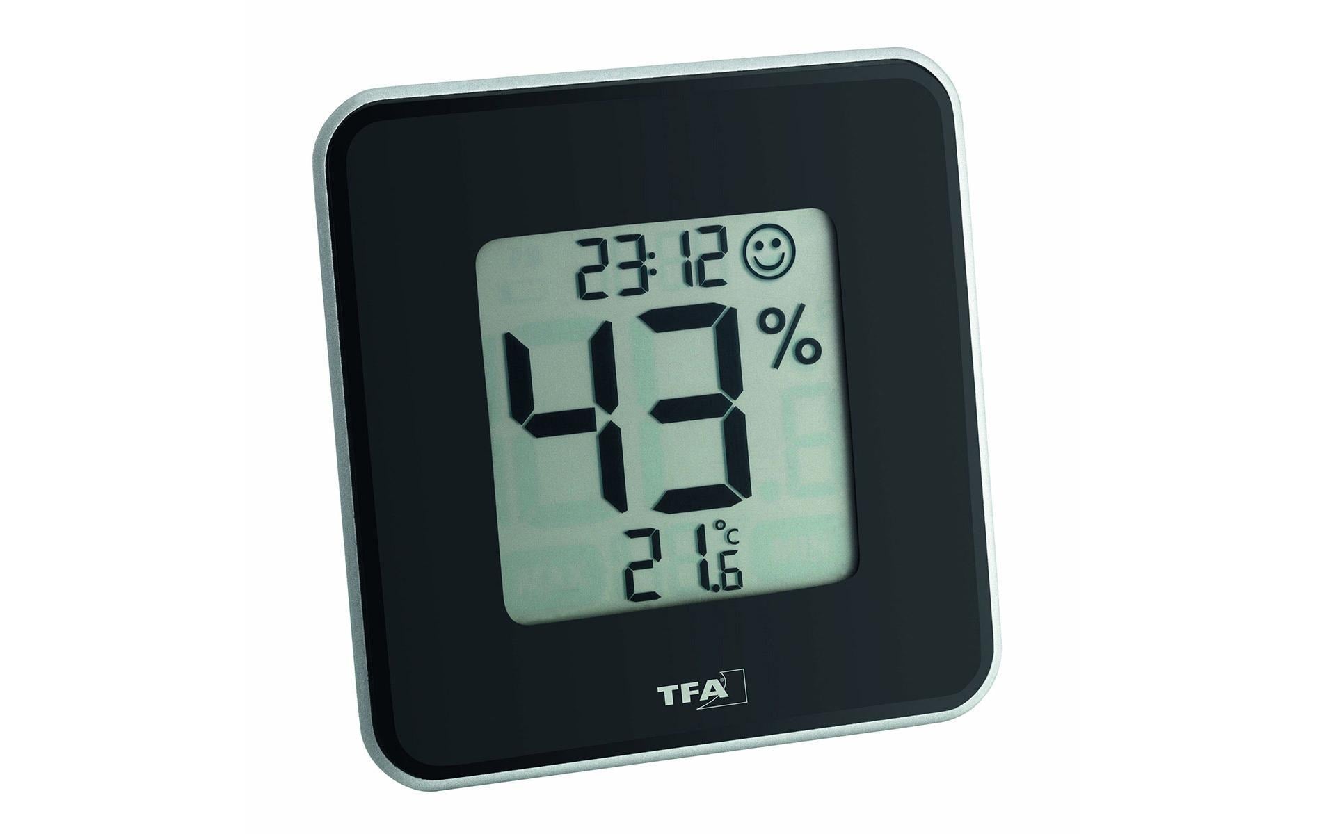 TFA-Dostmann STYLE Temperatur-/Feuchtesensor – −20–50 °C, 20–99 %, Innen