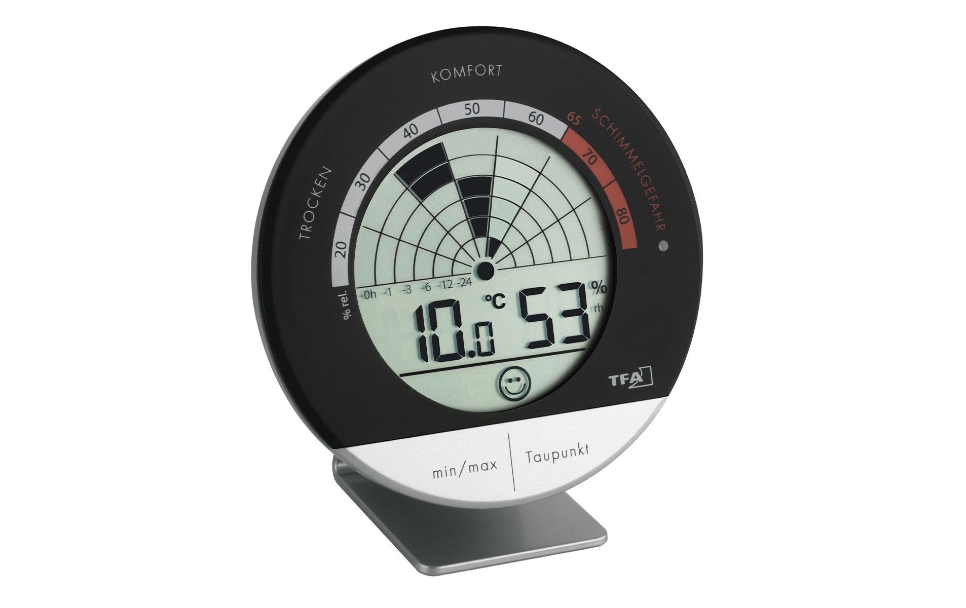TFA-Dostmann TFA Dostmann Schimmel Radar Thermo-Hygrometer – -10 bis +60 °C