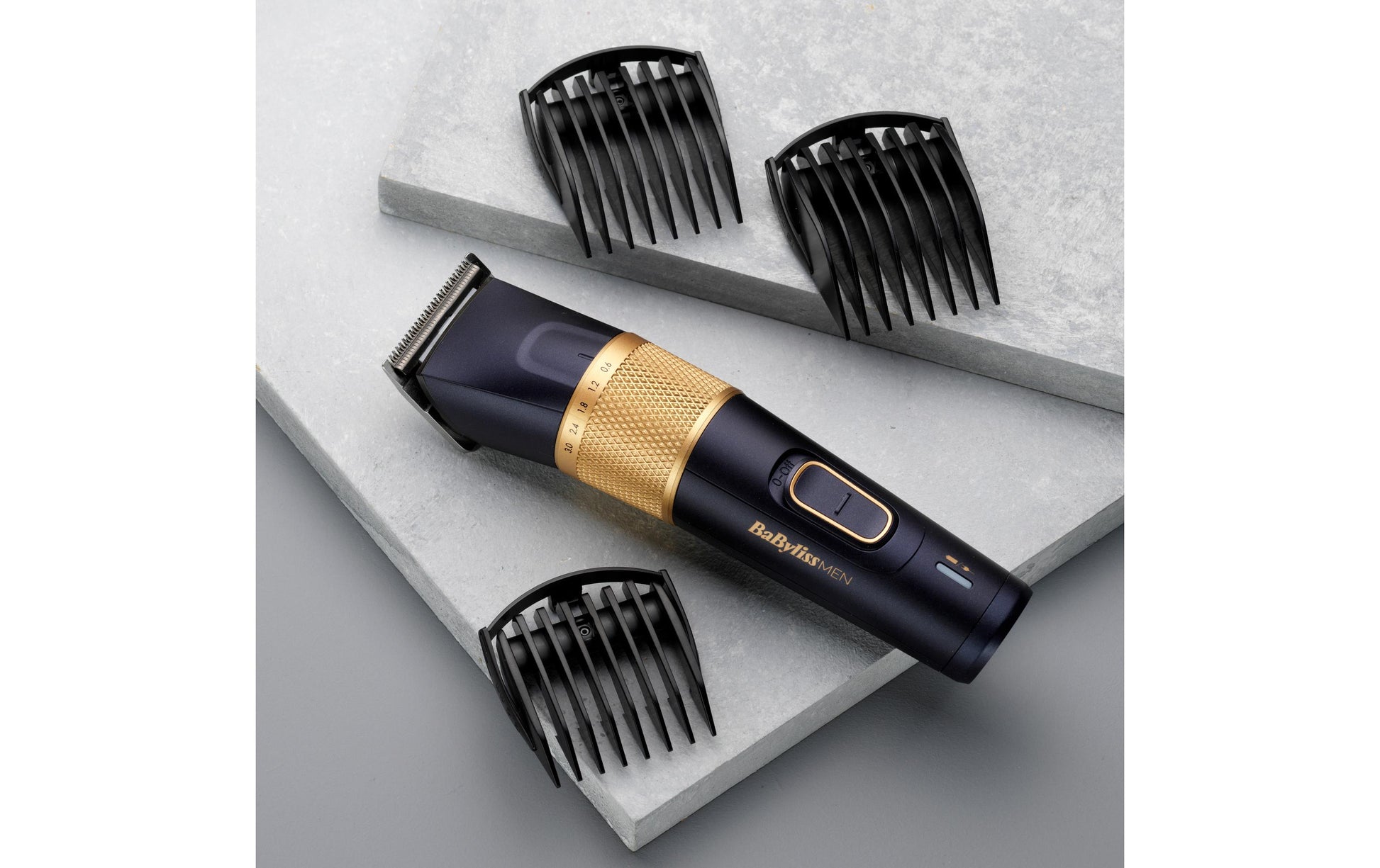 BaByliss Haarschneider Lithium Power E986E – 160 min Akku, 0,5–25 mm – Titanklingen, schwarz