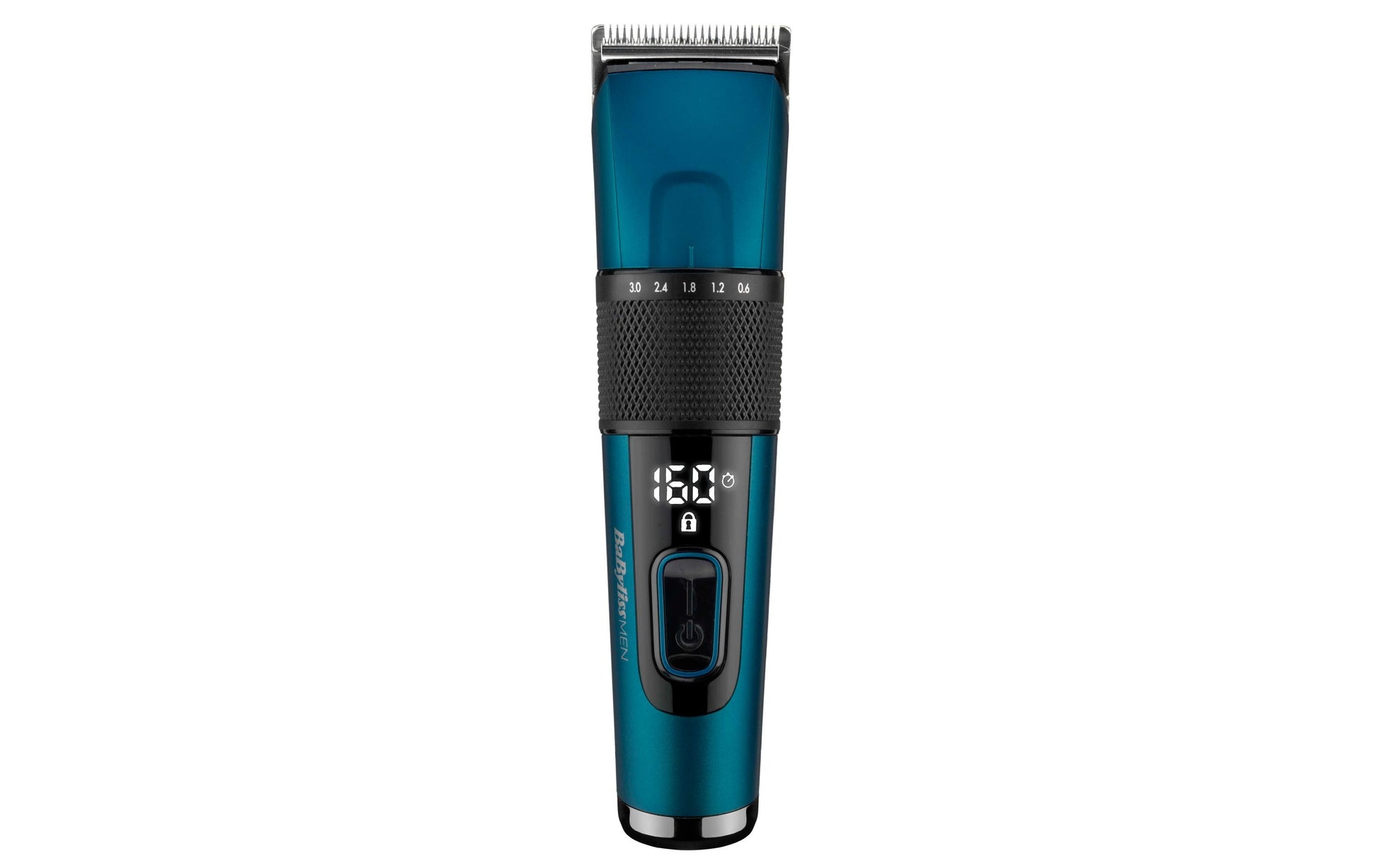 BaByliss Haarschneider E990E – Japanische Stahlklingen, 160 min Akku, 0,6–28 mm, Blau
