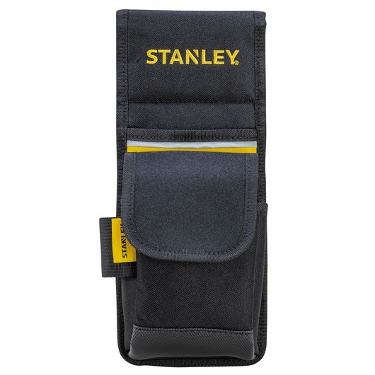 Stanley Gürteltasche mit 4 Fächern – mit Gurtschlaufe, wasserfest, schwarz, Nylon, B 240 × H 110 × T 160 mm