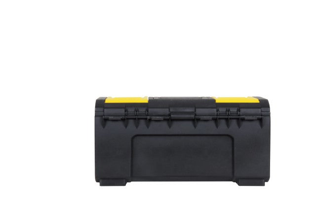 Stanley Werkzeugkasten 1-79-217, 270 × 490 × 240 mm, Kunststoff, schwarz, mit Tragegriff, Sperre