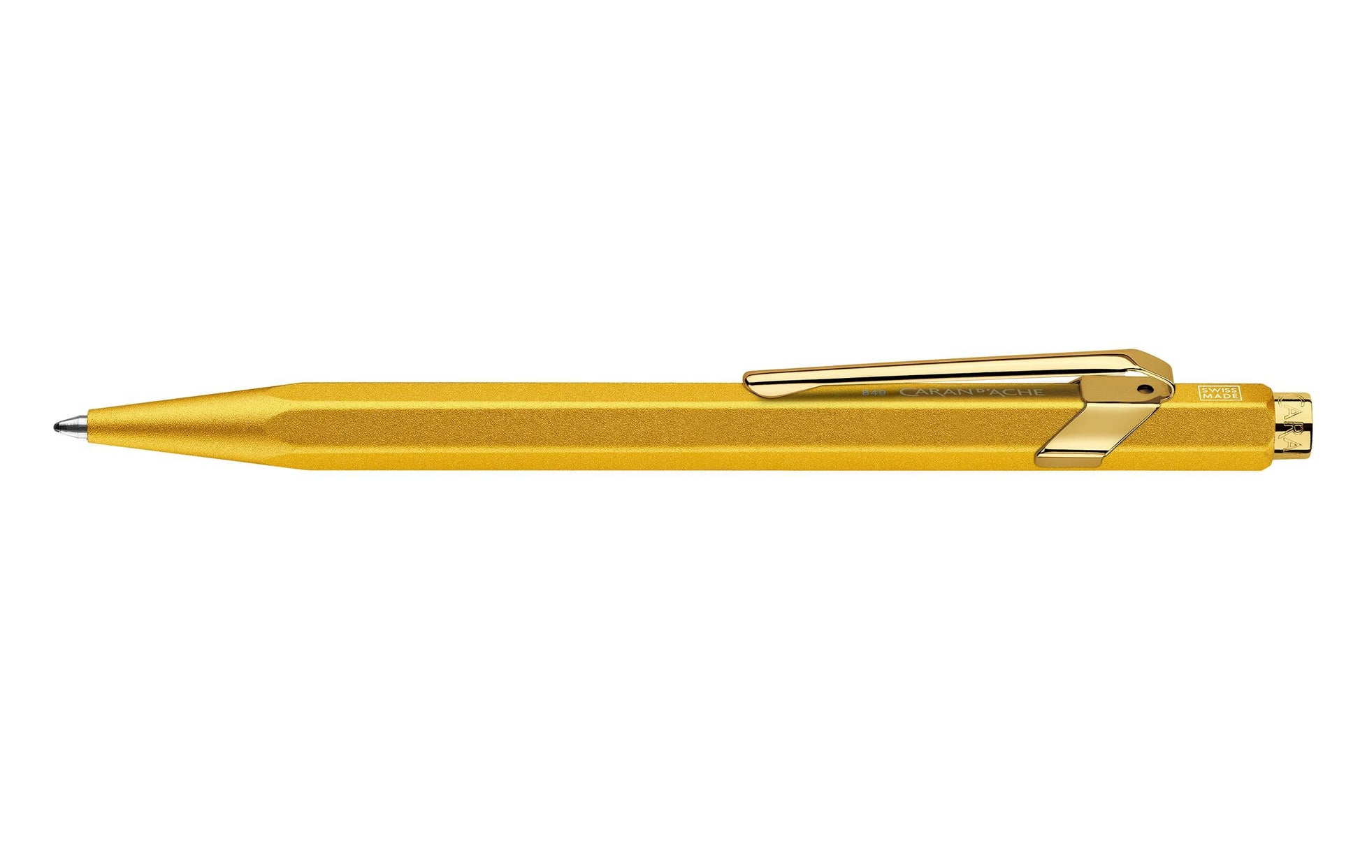 Caran d-Ache Caran d'Ache Kugelschreiber – gold, seidenmatt, Aluminium