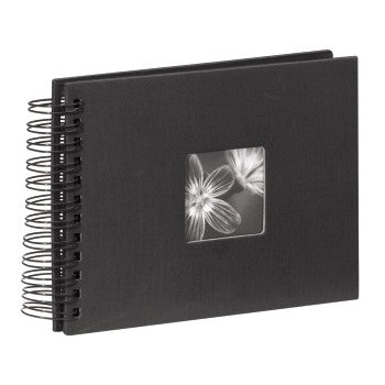 Hama Fotoalbum – für 240 × 170 mm, schwarz, mit Pergaminzwischenblättern, Papier