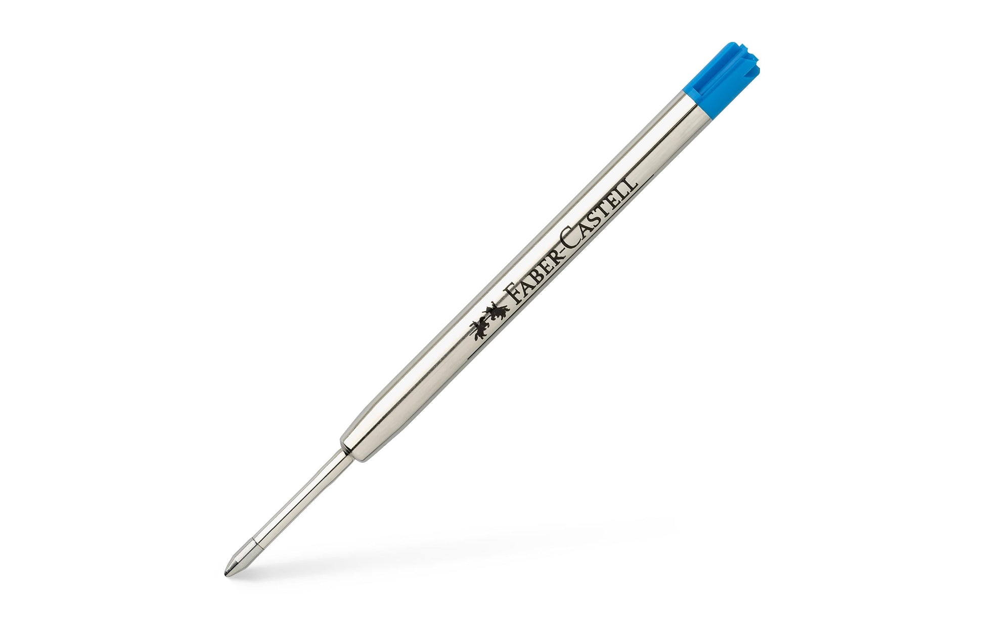 Faber-Castell Ersatzmine Grip B 148743 Kugelschreiber-Mine – Blau, Breit, dokumentenecht