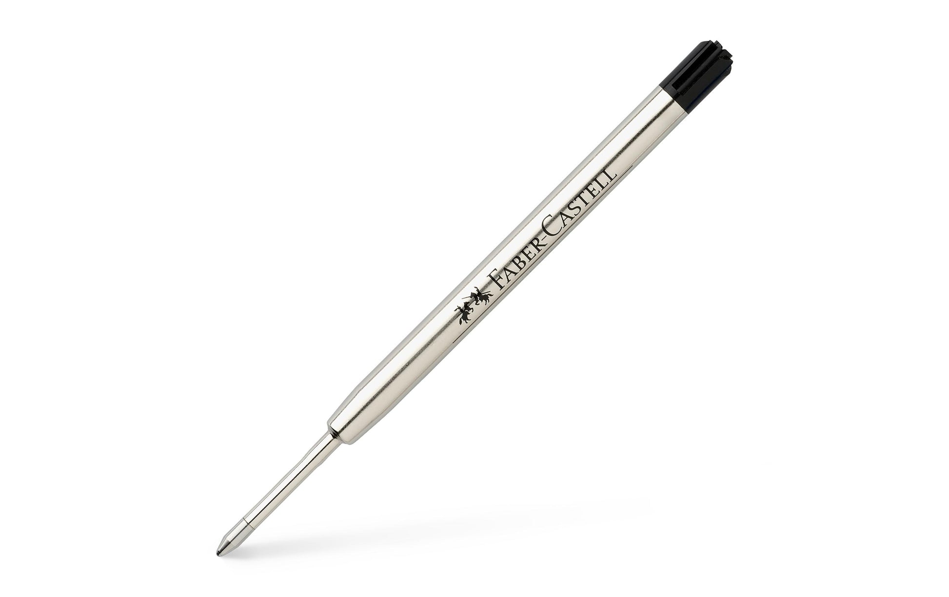 Faber-Castell Kugelschreiber-Mine – Schwarz, M, dokumentenecht, geruchsarm