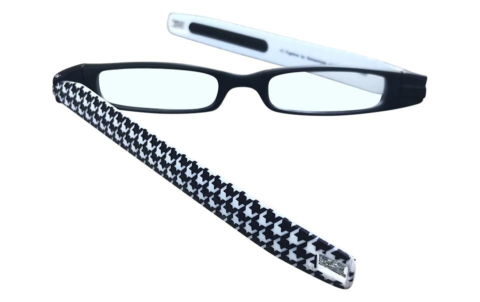 Figoline Schutzbrille +2,0 dpt – Gläser transparent, Rahmen schwarz