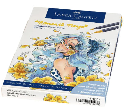 Faber-Castell Fineliner – 14-teiliges Set 0,6 mm – sortiert