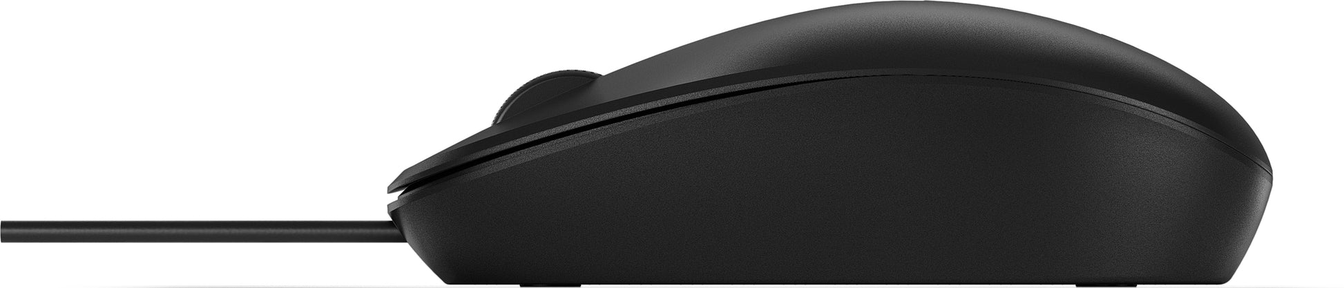 HP 125 – Maus – Kabelgebunden (USB‑A), 1200 DPI, beidhändig, schwarz