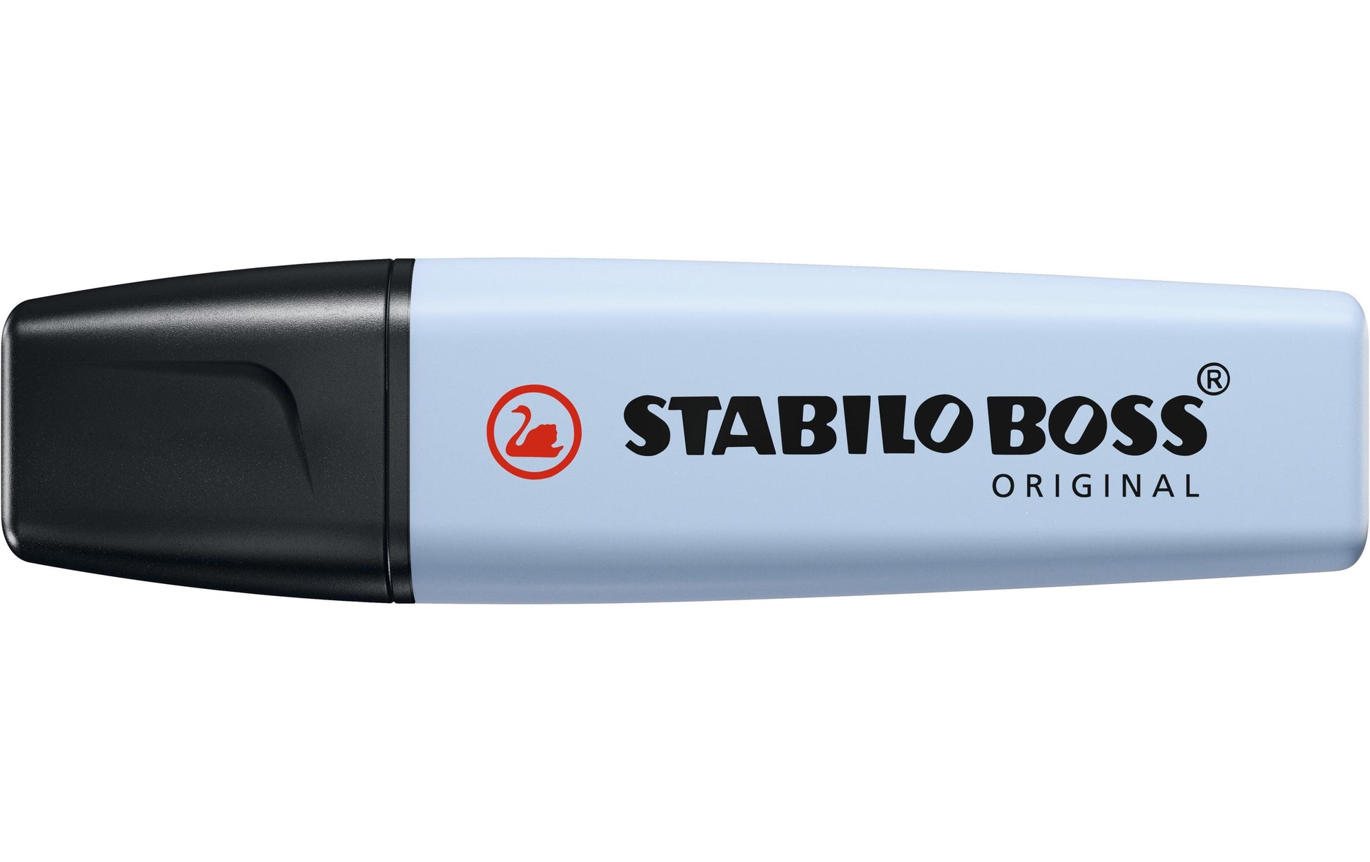 STABILO BOSS Original Textmarker Wolkenblau – Keilspitze, 2–5 mm