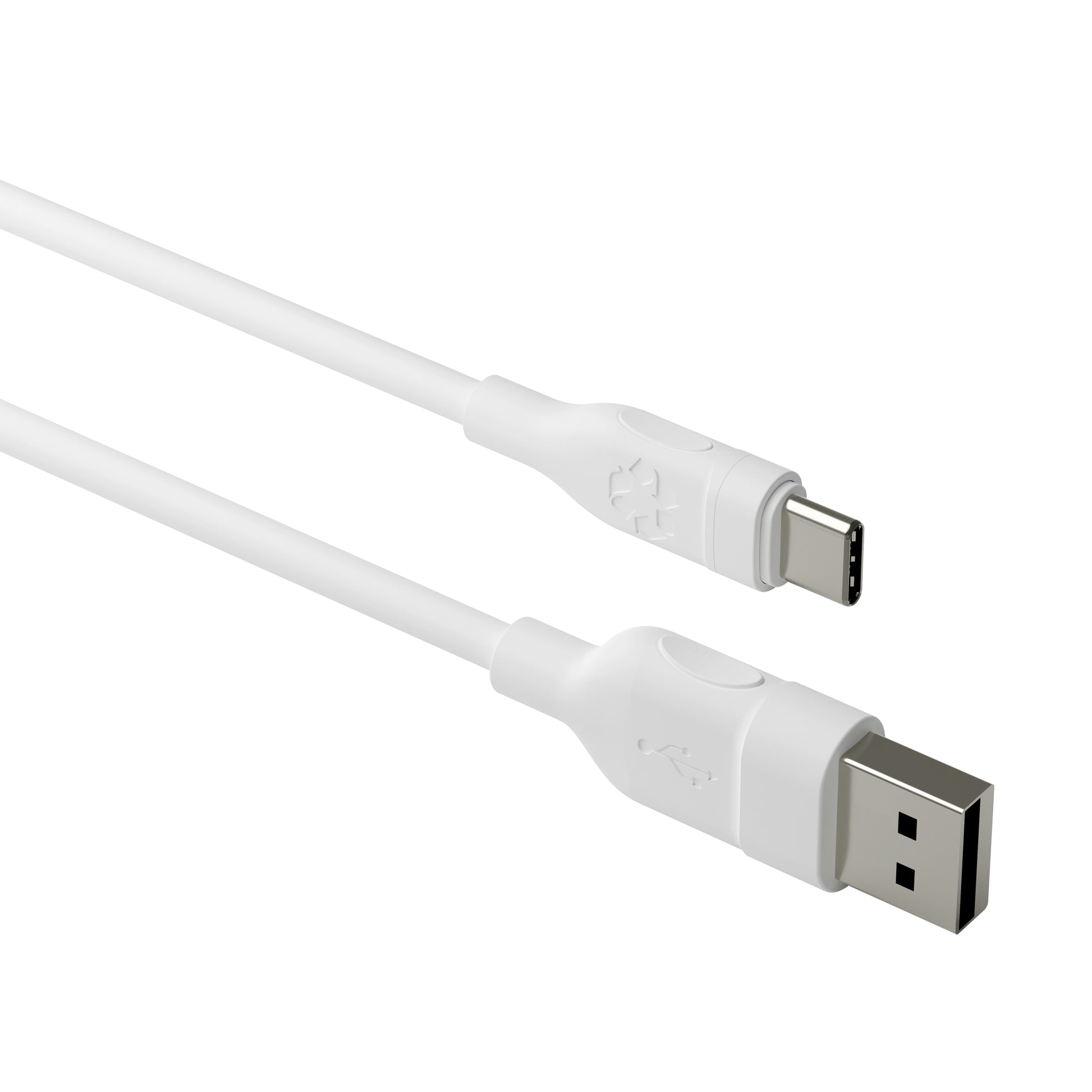 dbramante1928 USB-A auf USB-C Kabel – USB 2.0 (480 Mbit/s) – 2,5 m – Weiss