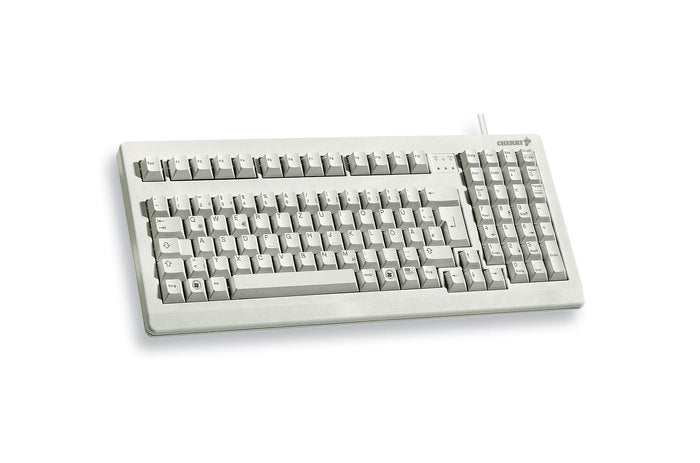 CHERRY G80-1800 – Tastatur, kabelgebunden (USB-A), US-Layout (EN), Fullsize (mit Ziffernblock) – für Windows