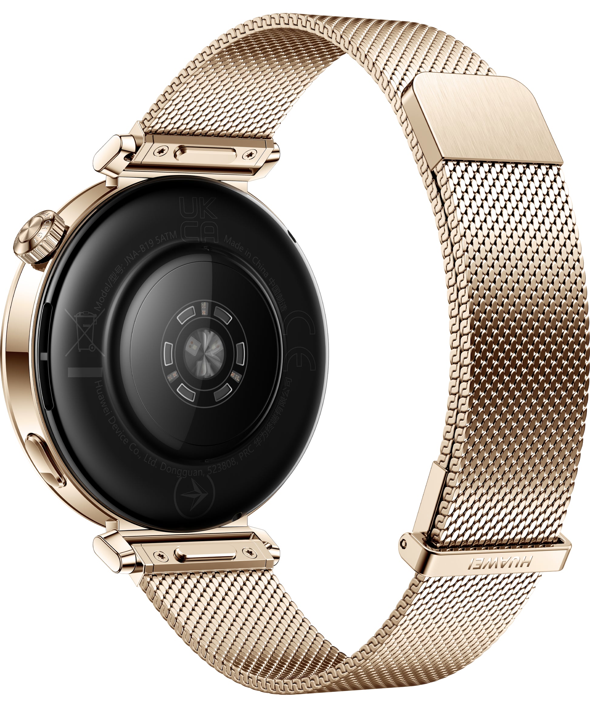 Huawei Watch GT5 – 41 mm, AMOLED, Edelstahl, Gold, 5 ATM
