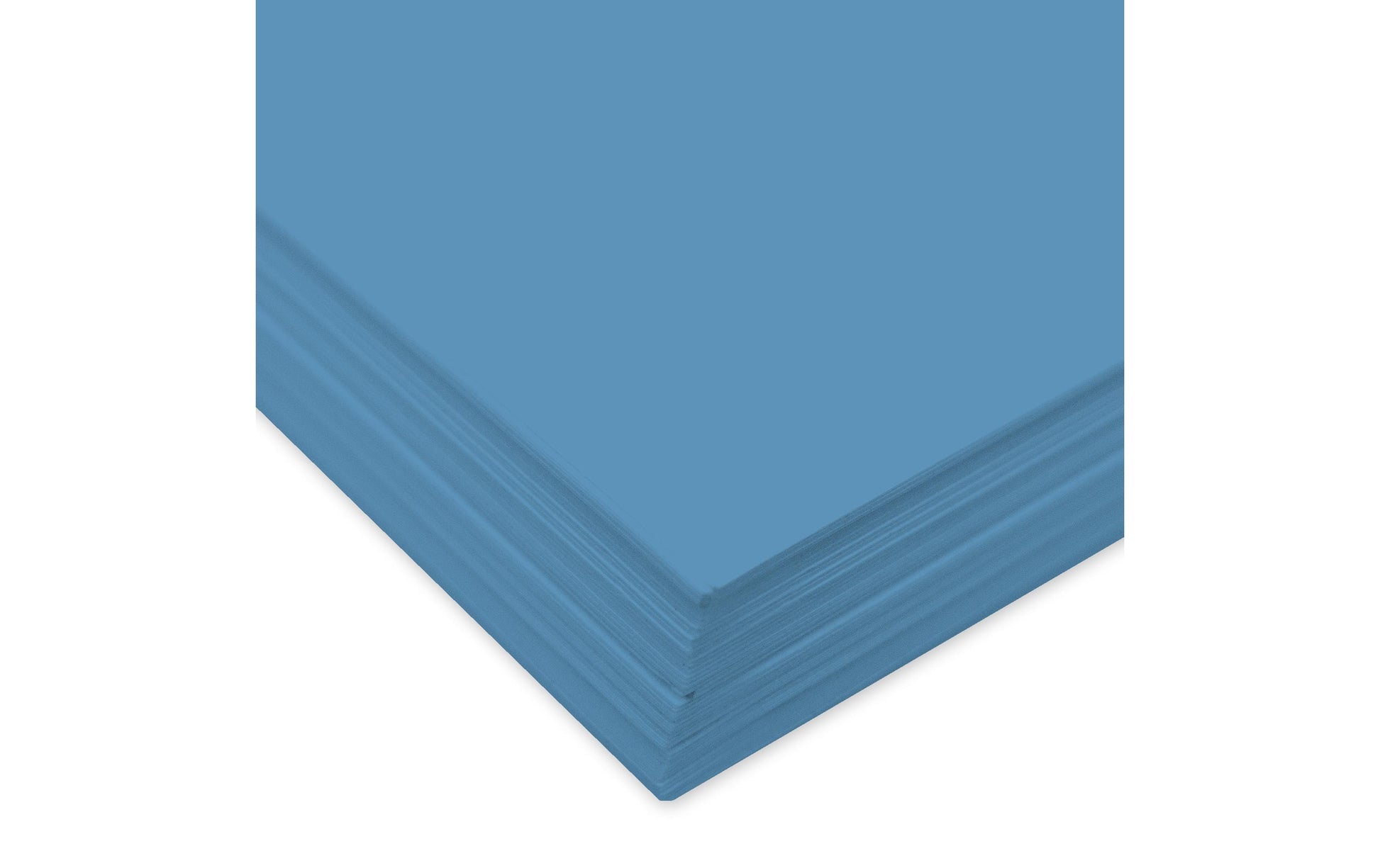 URSUS Tonzeichenpapier – 50 × 70 cm, 130 g/m², blau, 10 Blatt