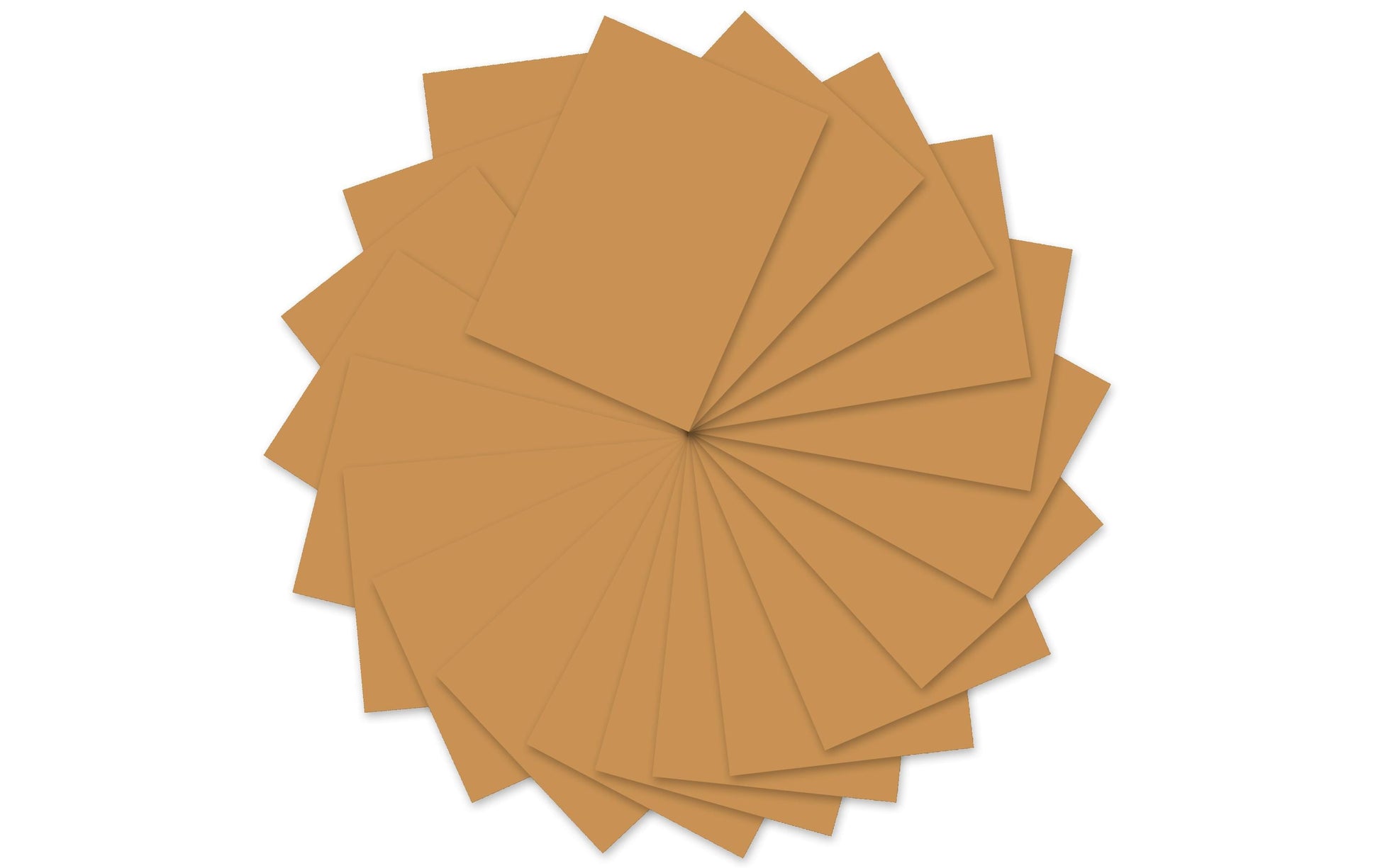 URSUS Fotokarton – 50 × 70 cm, braun, 300 g/m² – 10 Blatt