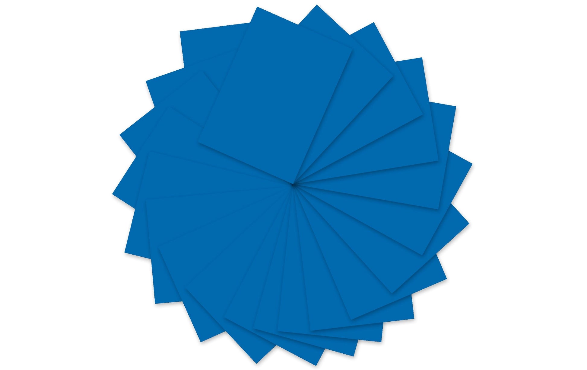 URSUS Fotokarton – 50 × 70 cm, blau, 300 g/m² – 10 Blatt