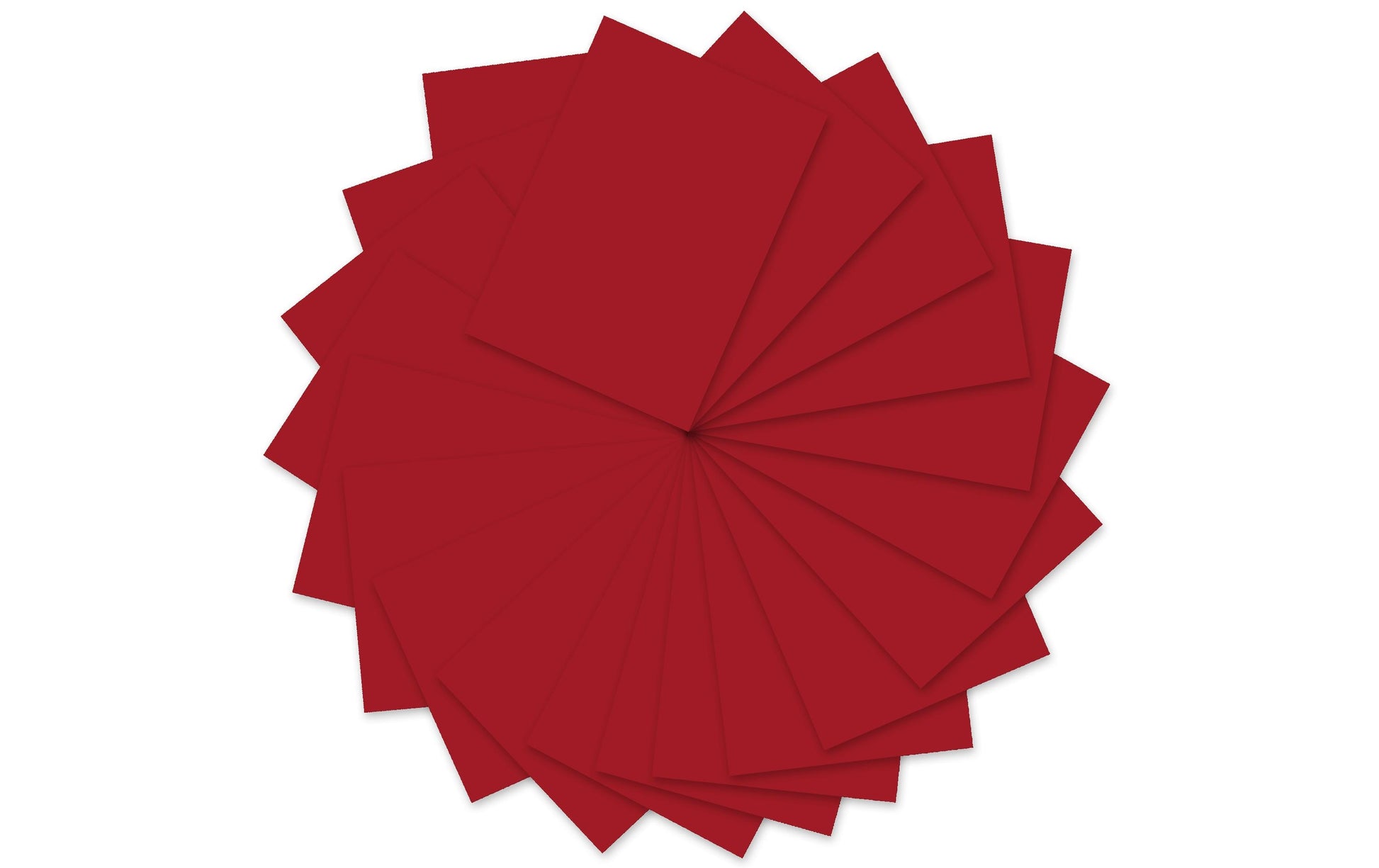 URSUS Fotokarton – 50 × 70 cm, dunkelrot, 300 g/m² – 10 Blatt