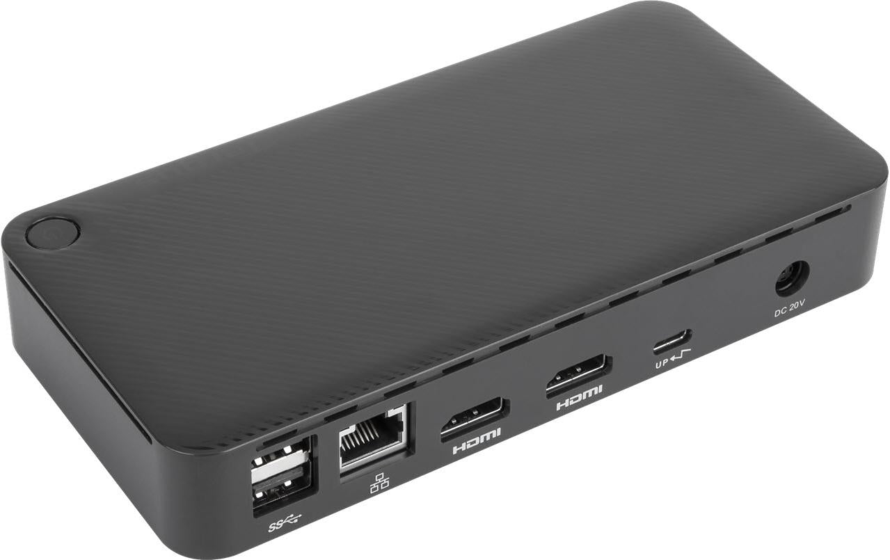 Targus 310EUZ Dockingstation – USB-C, 2× HDMI, 3× USB-A, 2× USB-C, 65 W PD, GbE, für Windows/Mac/ChromeOS