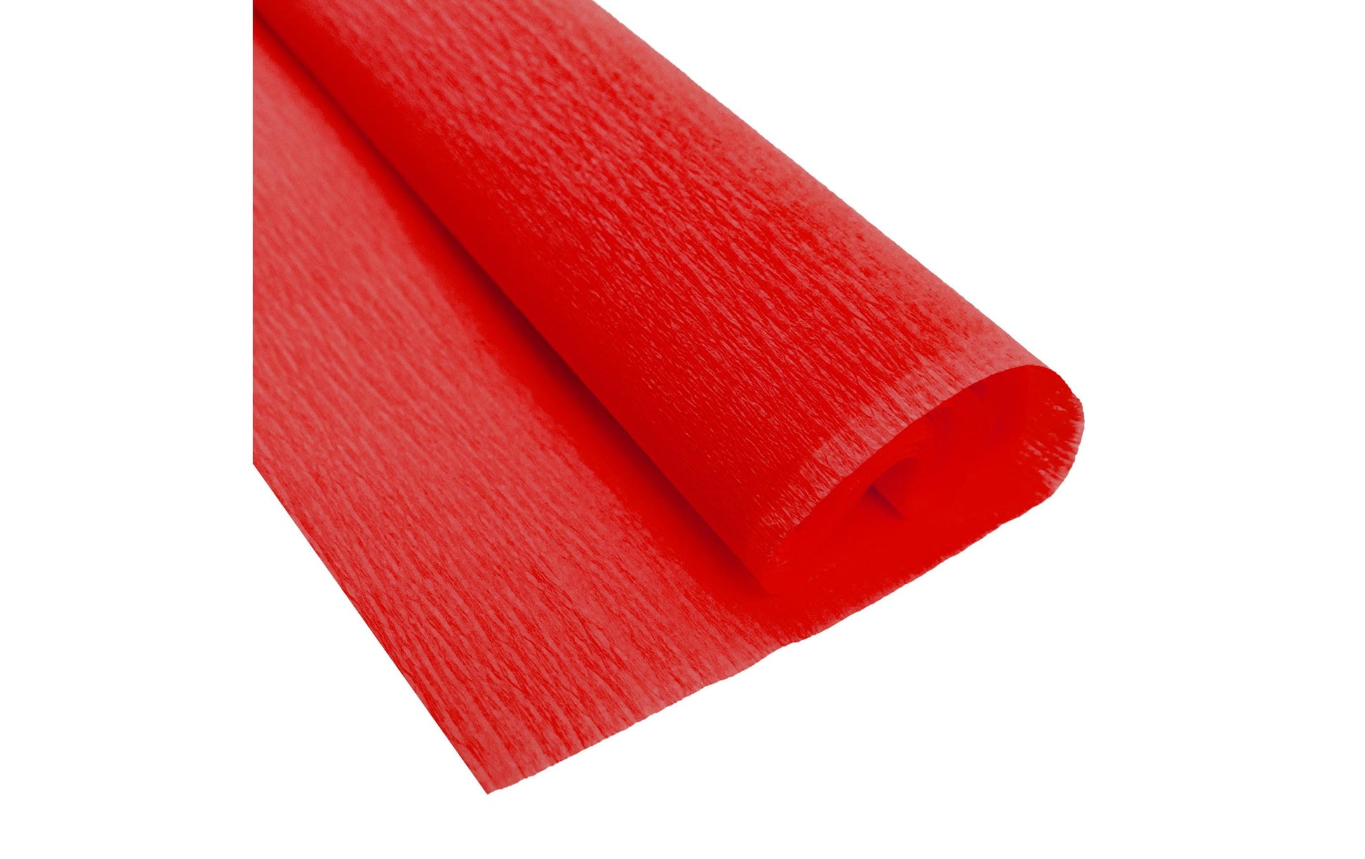 URSUS Krepppapier-Rolle – 50 cm × 2,5 m, Hellrot, 32 g/m²