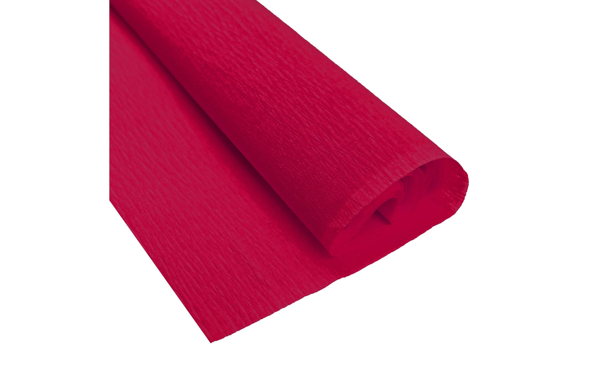 URSUS Krepppapier-Rolle – 50 cm × 2,5 m, dunkelrot – 1 Rolle
