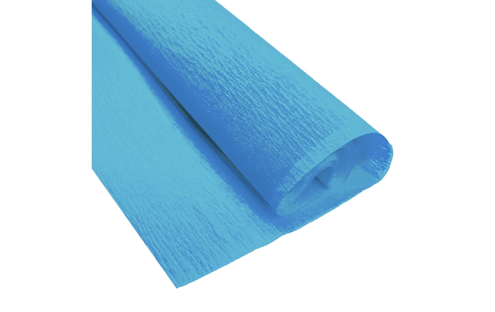 URSUS Krepppapier, Mittelblau, 50 cm × 2,5 m, 32 g/m², 1 Rolle