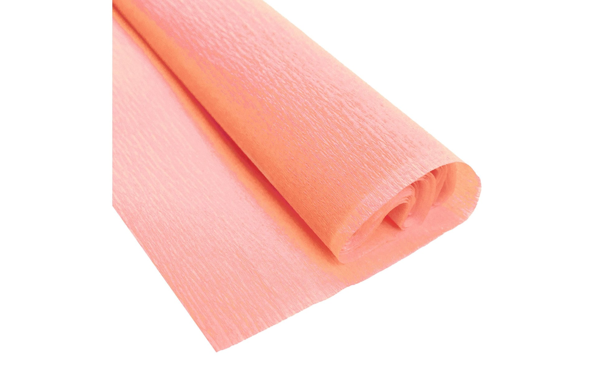 URSUS Krepppapier-Rolle – 50 cm × 2,5 m, lachs – 1 Rolle