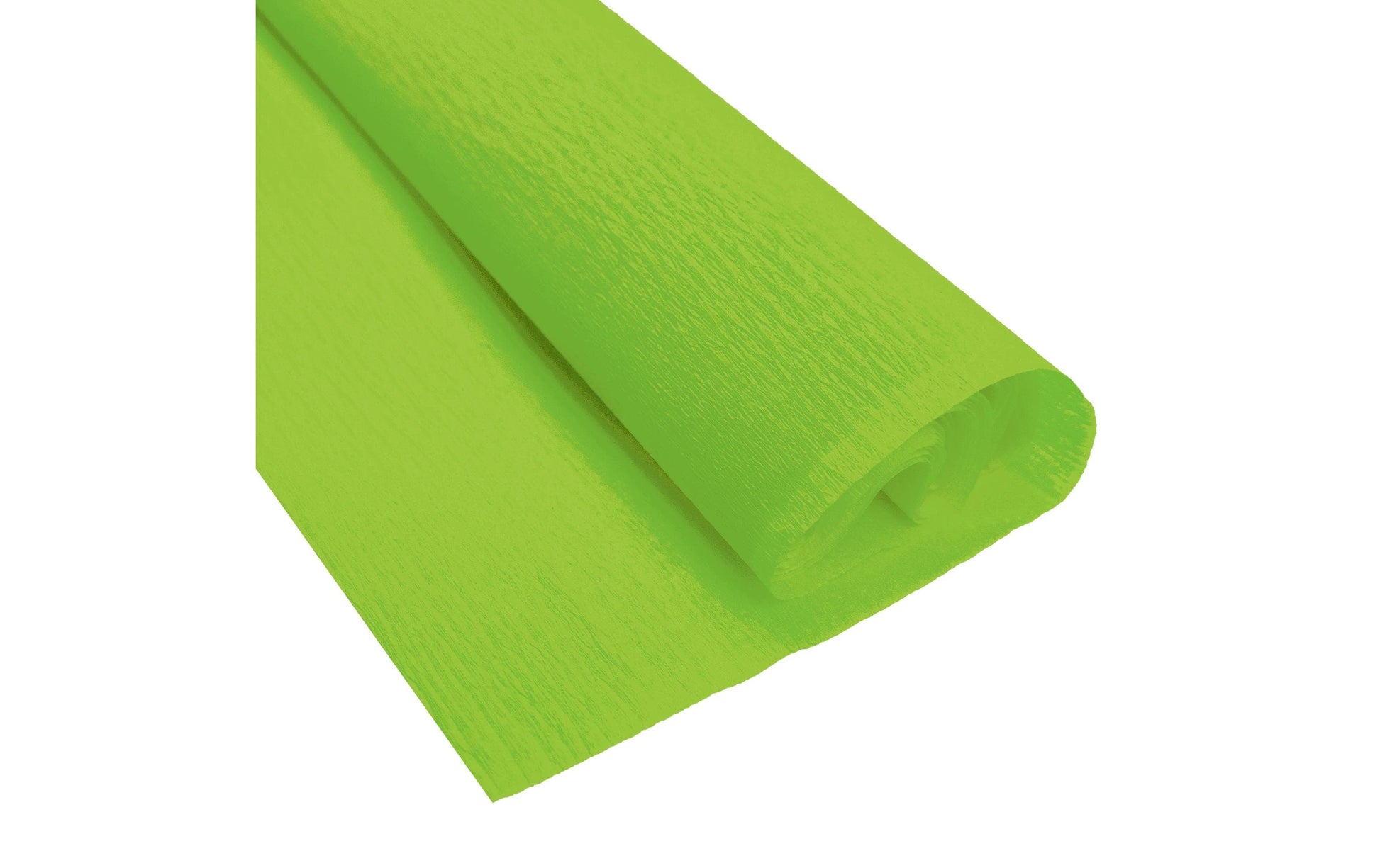 URSUS Krepppapier-Rolle – 50 cm × 2,5 m, hellgrün, 32 g/m² – 1 Rolle