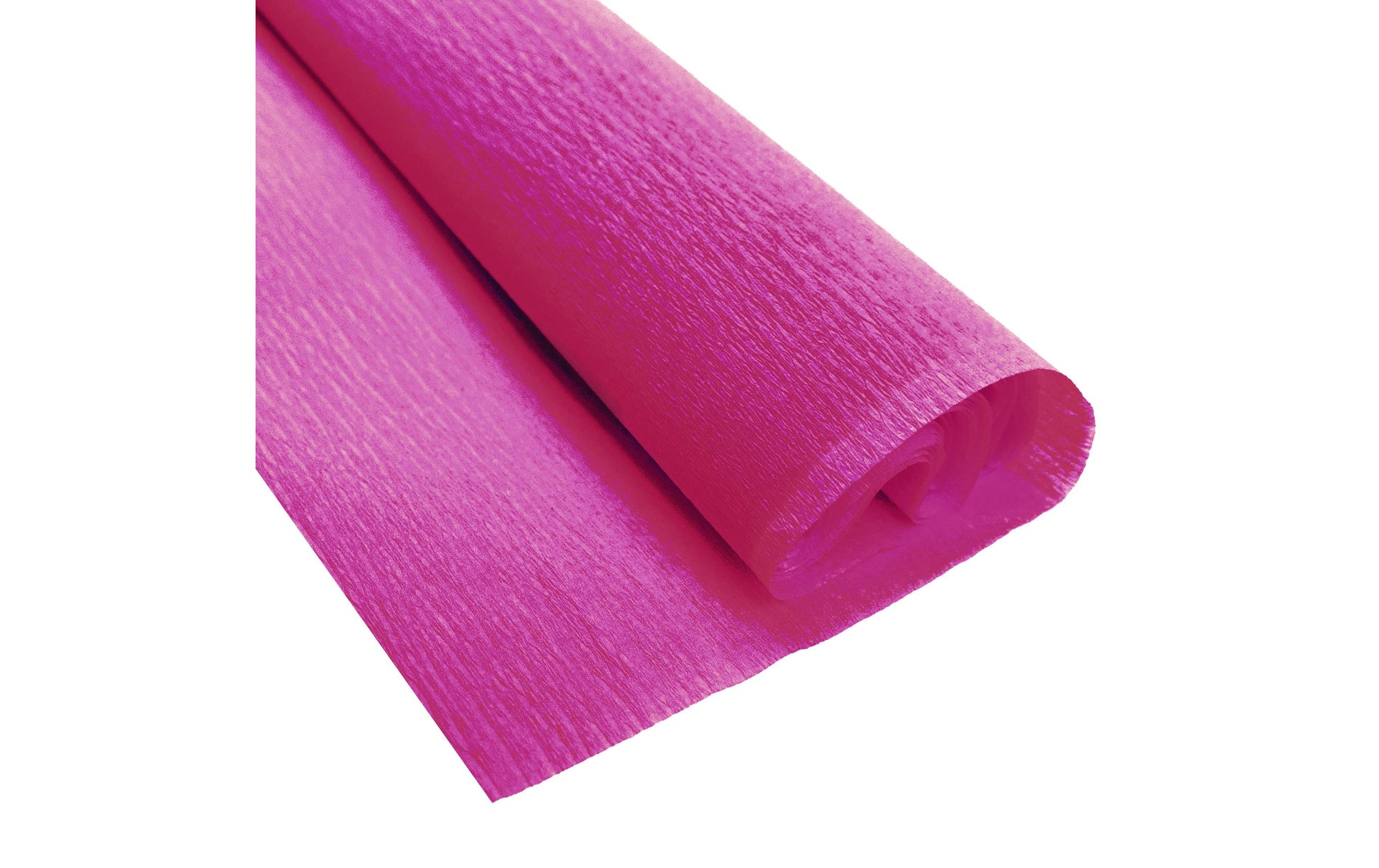 URSUS Krepppapier-Rolle – 50 cm × 2,5 m, Pink, 32 g/m² – 1 Rolle