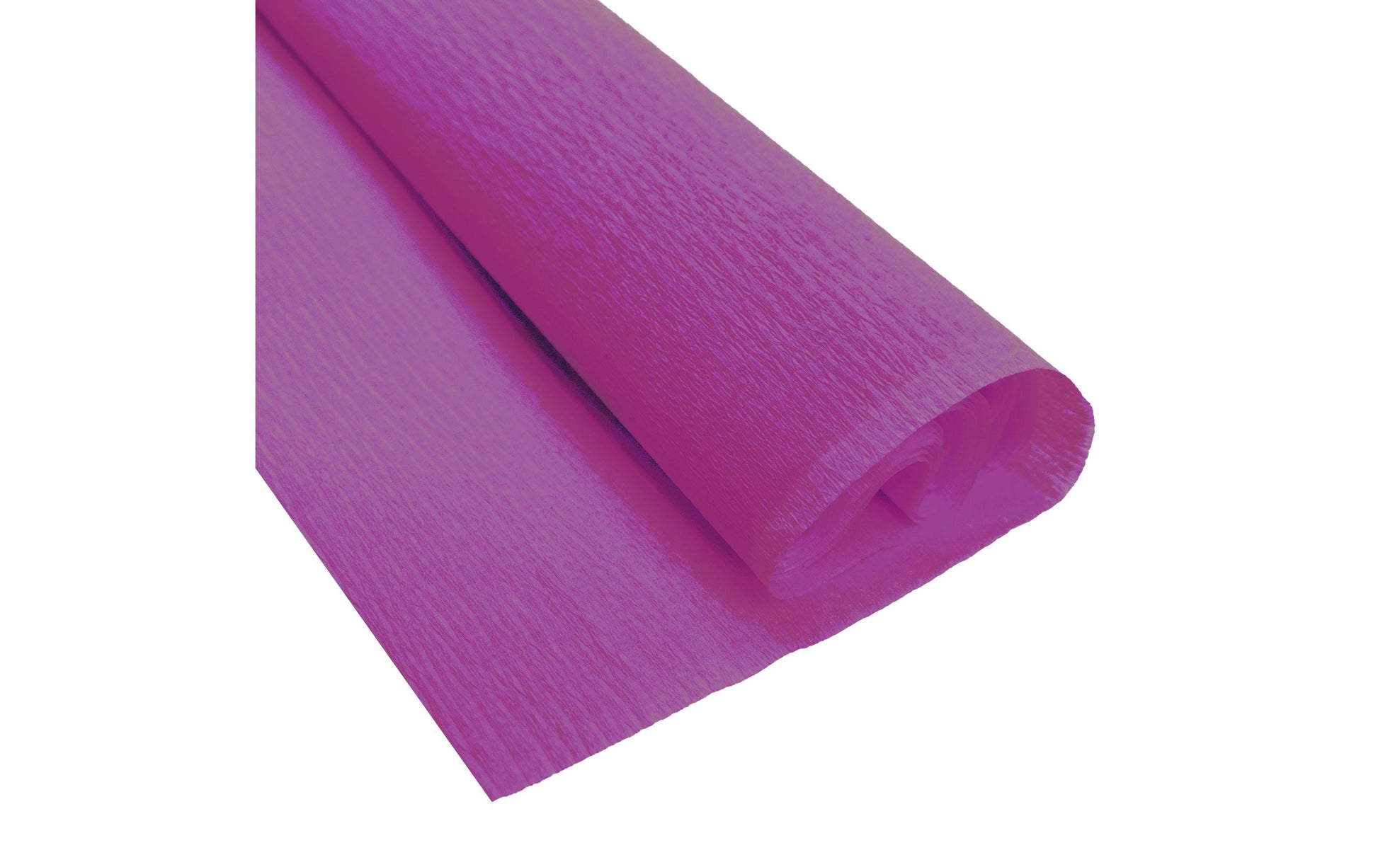 URSUS Krepppapier-Rolle – 50 cm × 2,5 m, violett, 32 g/m² – 1 Rolle, Kunstpapier