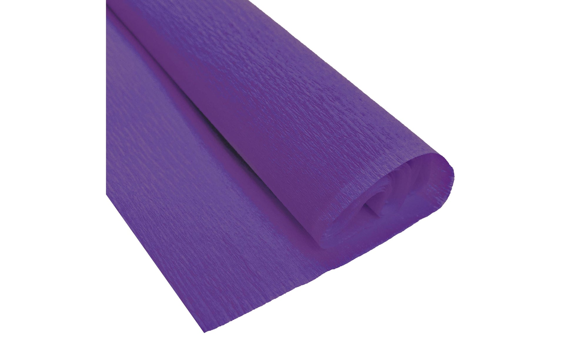 URSUS Krepppapier-Rolle – 50 cm × 2,5 m, dunkelviolett, 32 g/m² – 1 Rolle