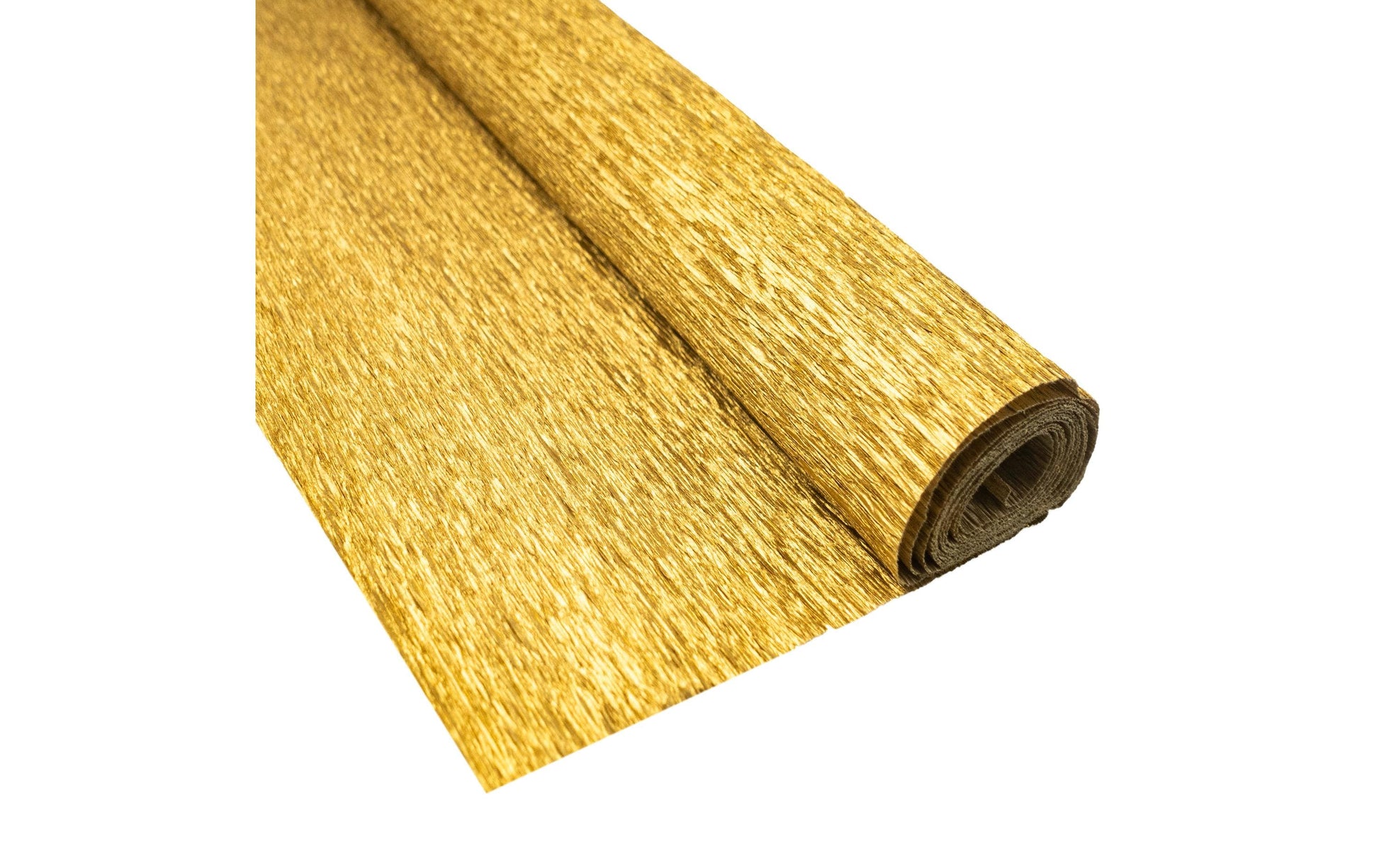 URSUS Krepppapier-Rolle – 50 cm × 2,5 m, gold, 32 g/m² – 1 Rolle