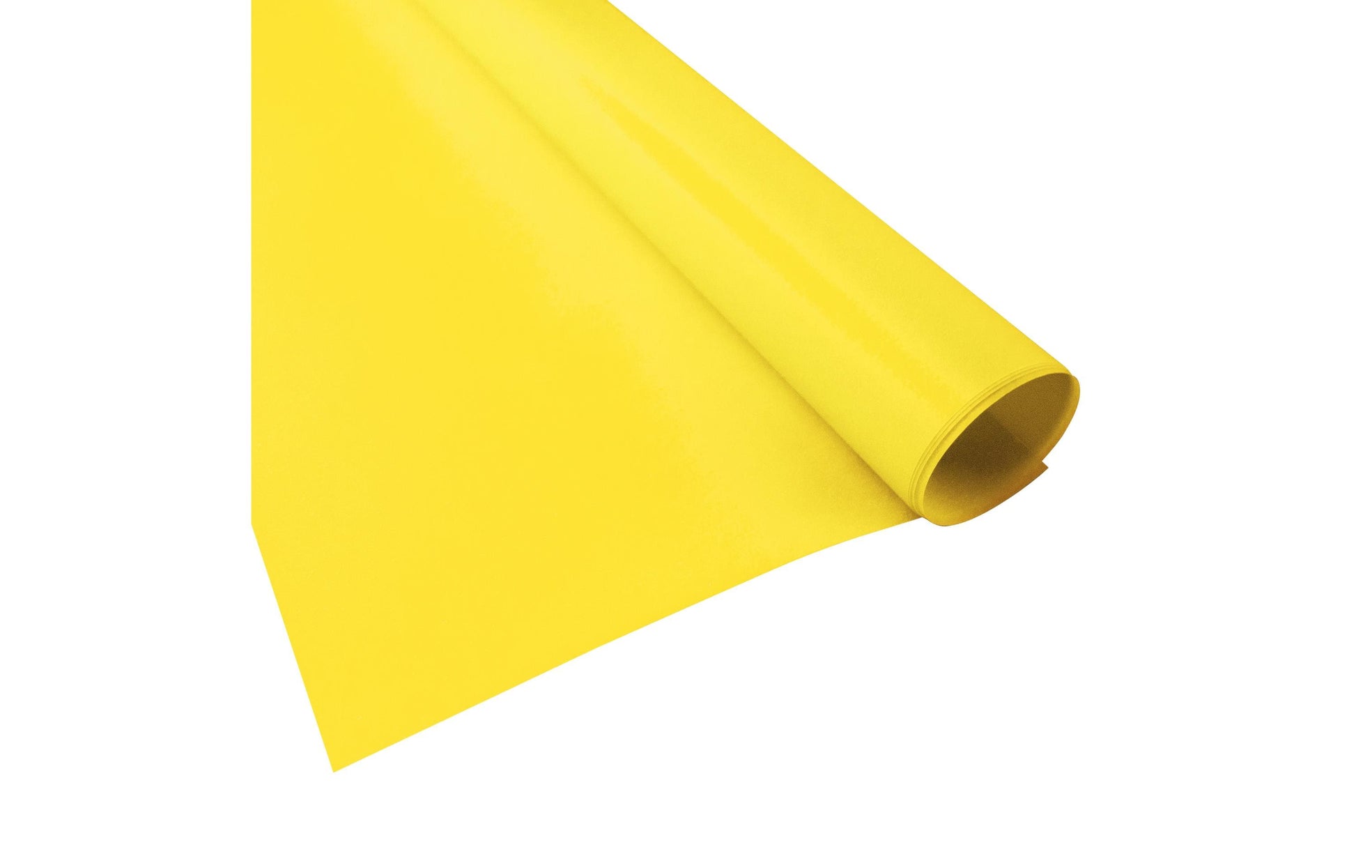 URSUS Transparentpapier Rolle – 50 cm × 0,61 m, 115 g/m², Sonnengelb