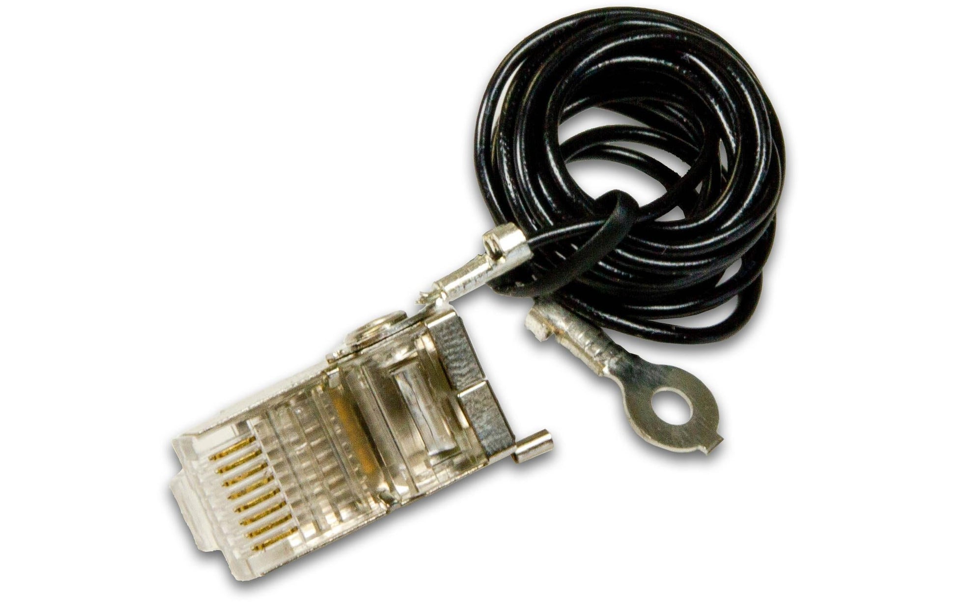 Ubiquiti TC-GND-20 RJ-45-Stecker – Cat5e, F/UTP, 20er-Pack, transparent, geerdet, für Toughcable