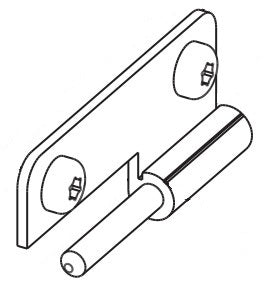 Intermec Halterung EC 401/501/601 XPS – für PX4i/PX6i, 1-196260-90