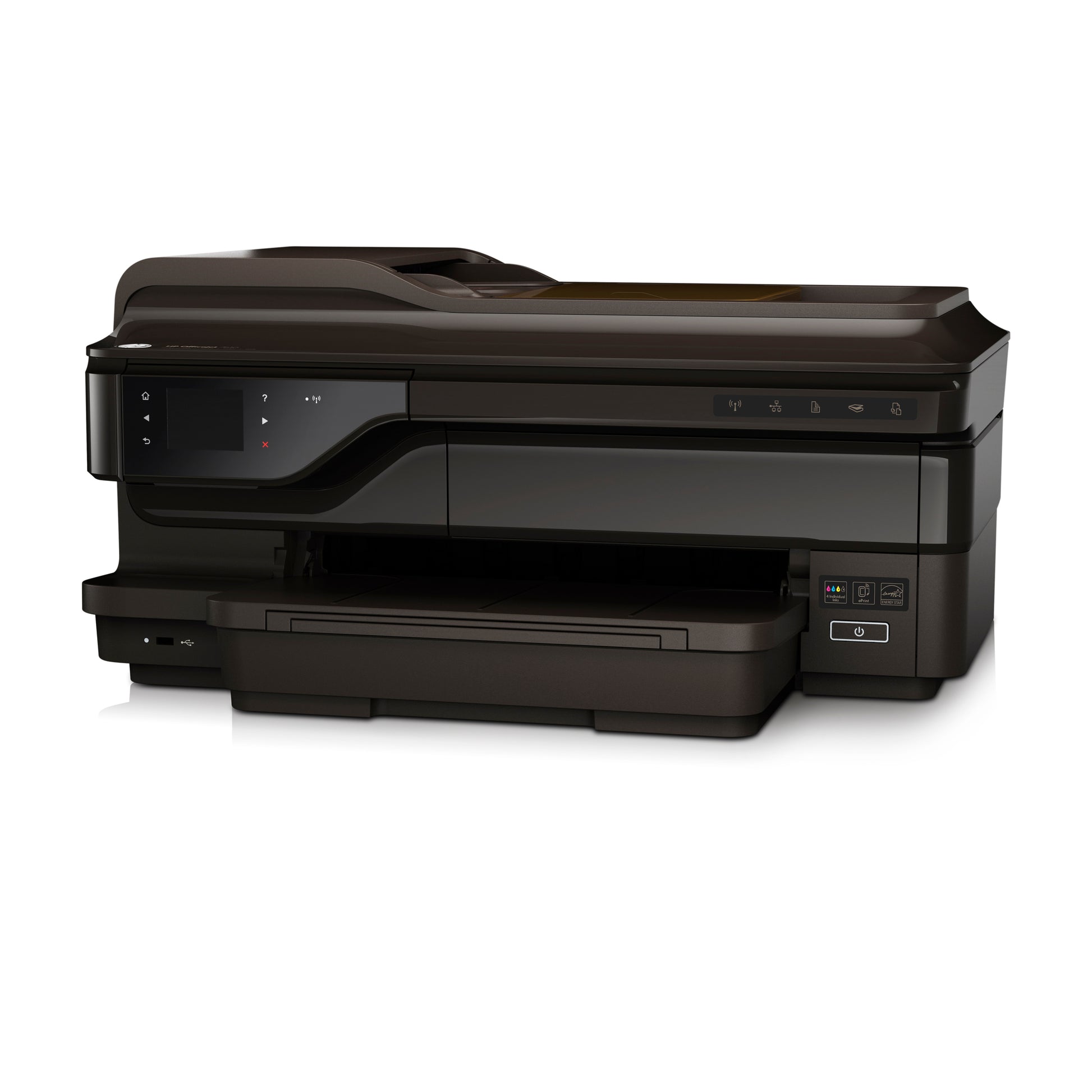 HP OfficeJet 7612 – Farbtintenstrahl-Multifunktionsdrucker, A3, 4-in-1, Duplex, ADF, WLAN/LAN, AirPrint
