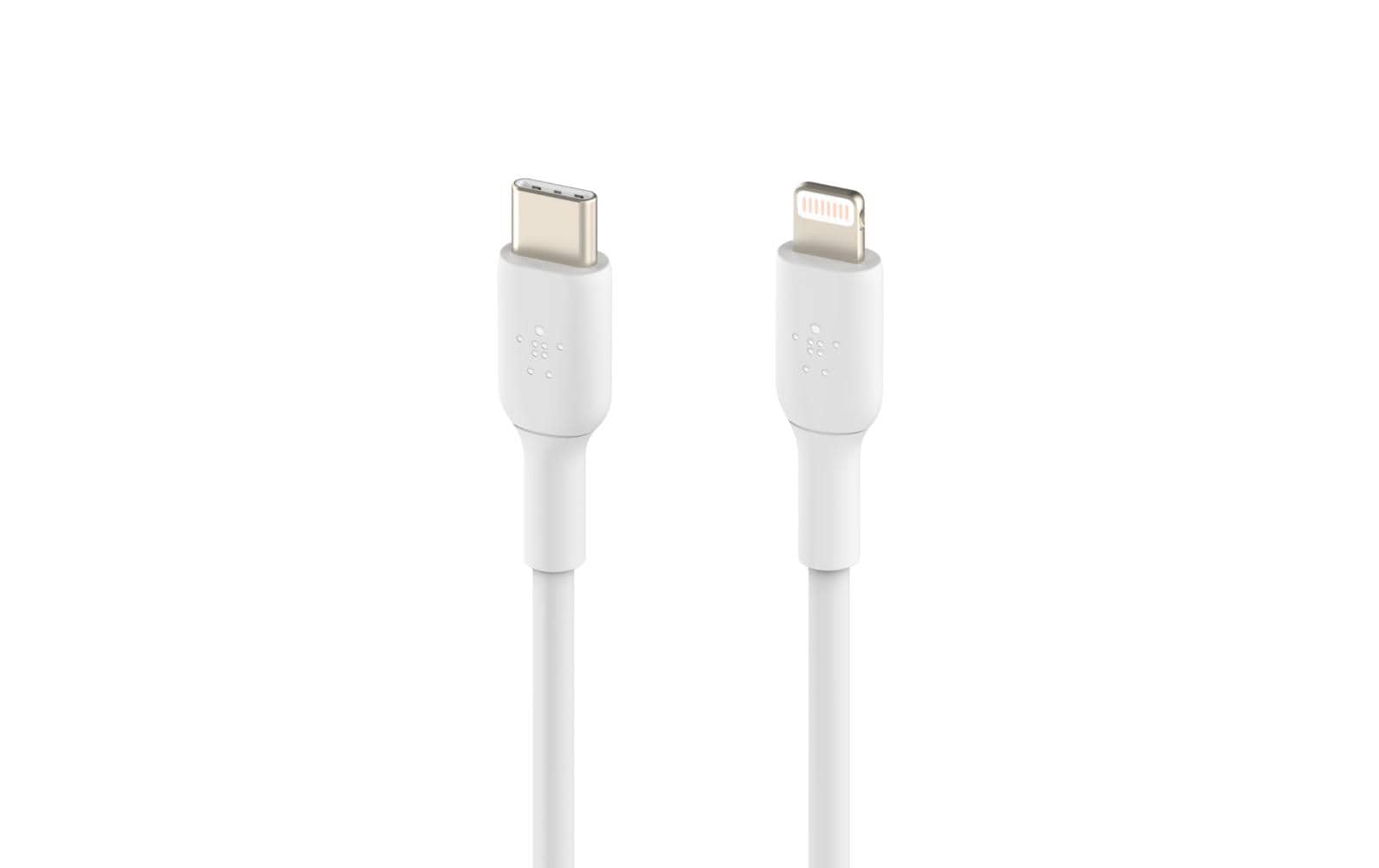 Belkin USB-C auf Lightning Kabel, 1 m, Weiss, MFi-zertifiziert
