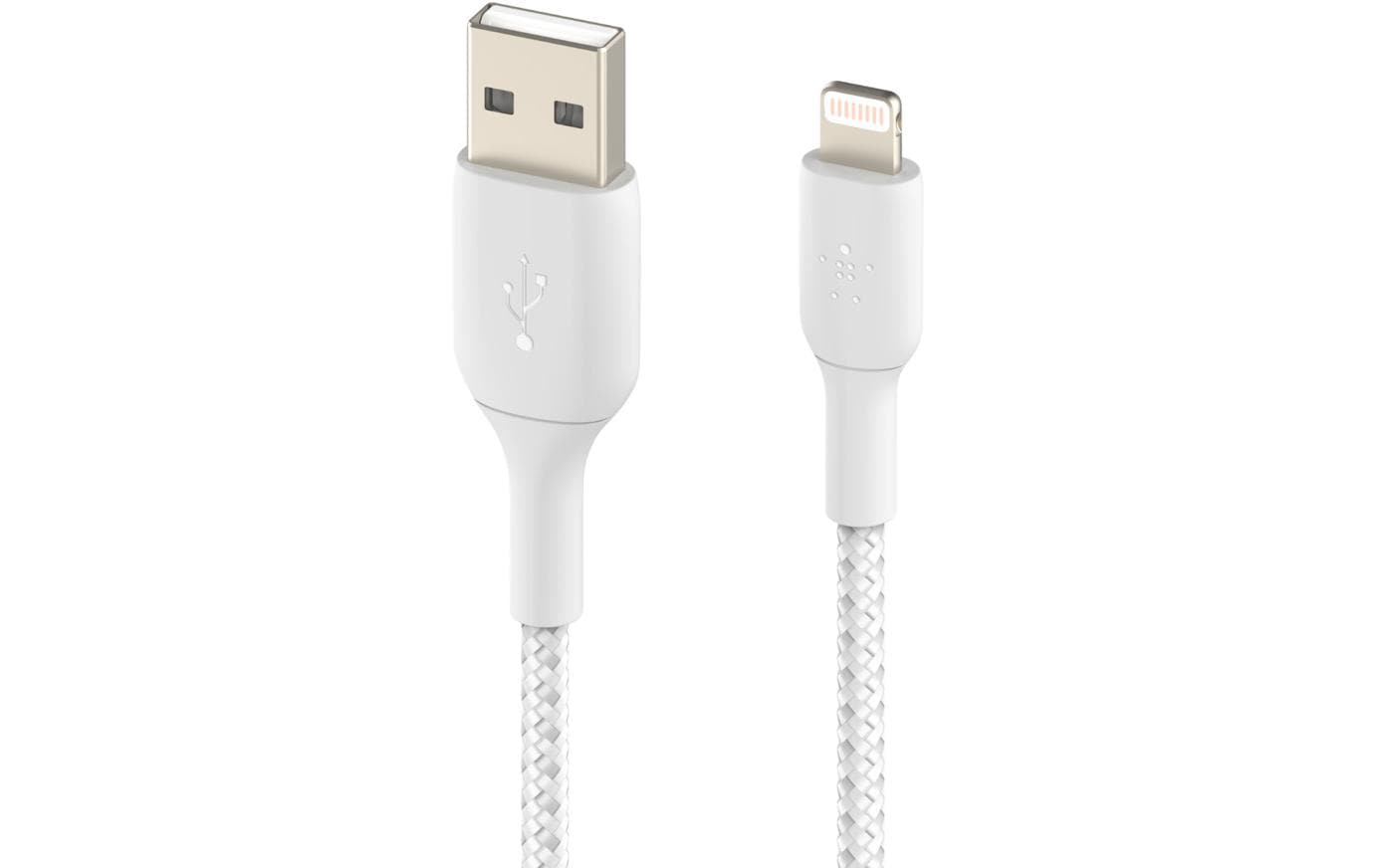 Belkin Lightning Kabel, 2 m, Weiss, MFi-zertifiziert