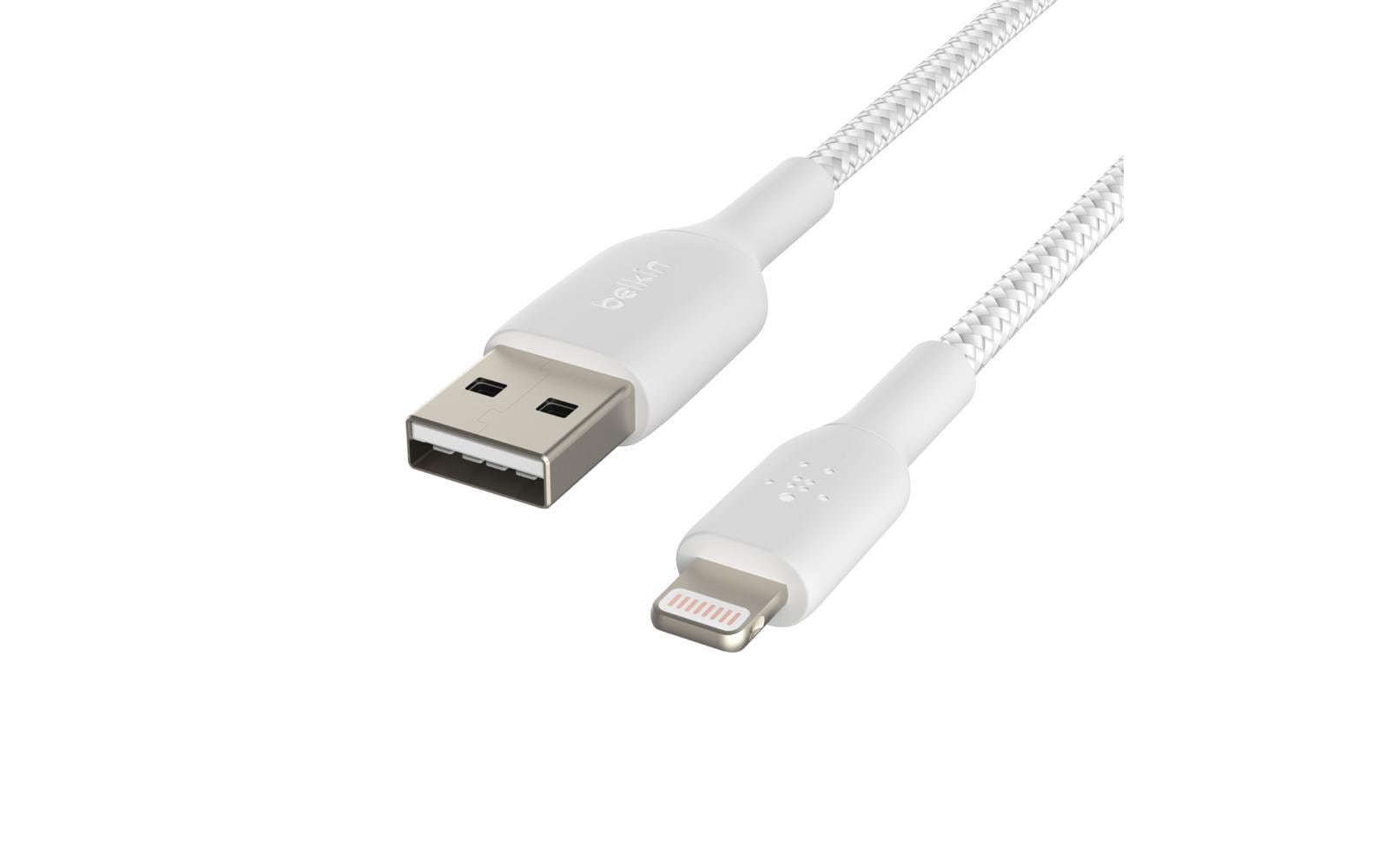 Belkin Lightning Kabel, 2 m, Weiss, MFi-zertifiziert