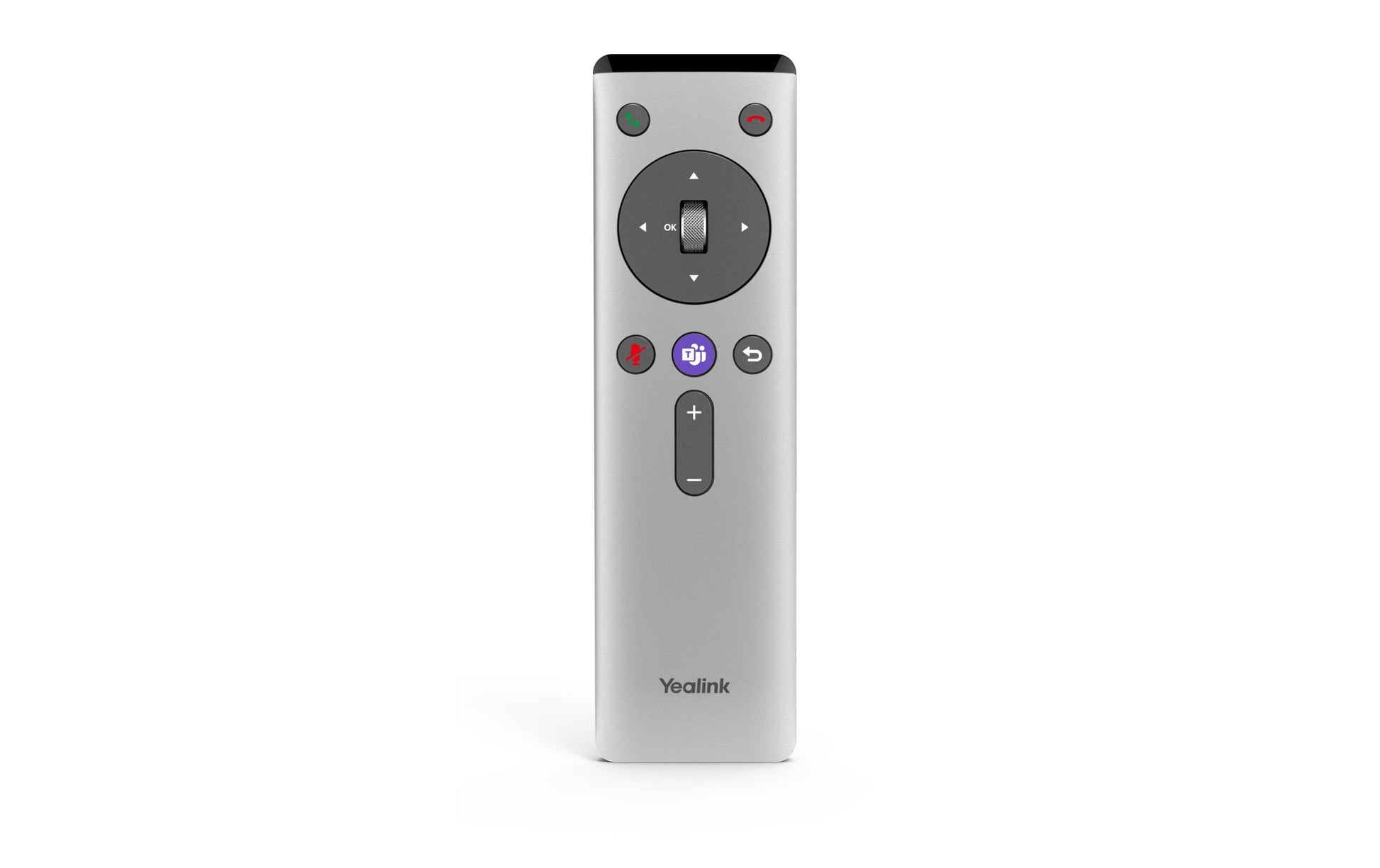 Yealink Konferenz-Fernbedienung VCR20 – für VC210 Teams, silber
