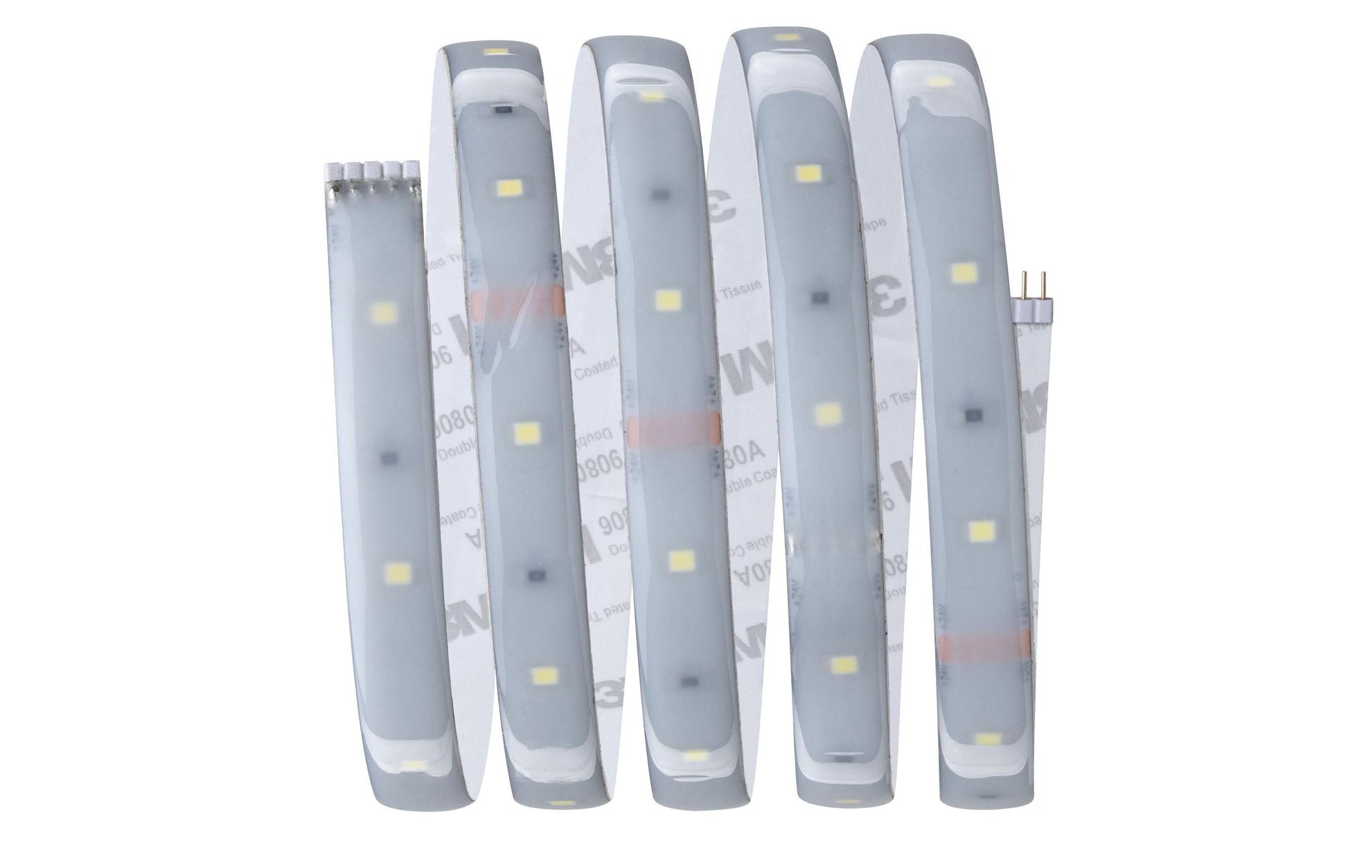 Paulmann LED-Strip MaxLED 250 – Basisset, 1,5 m, 450 lm, 6 W, 6500 K, dimmbar, IP44, weiss, inkl. Netzteil